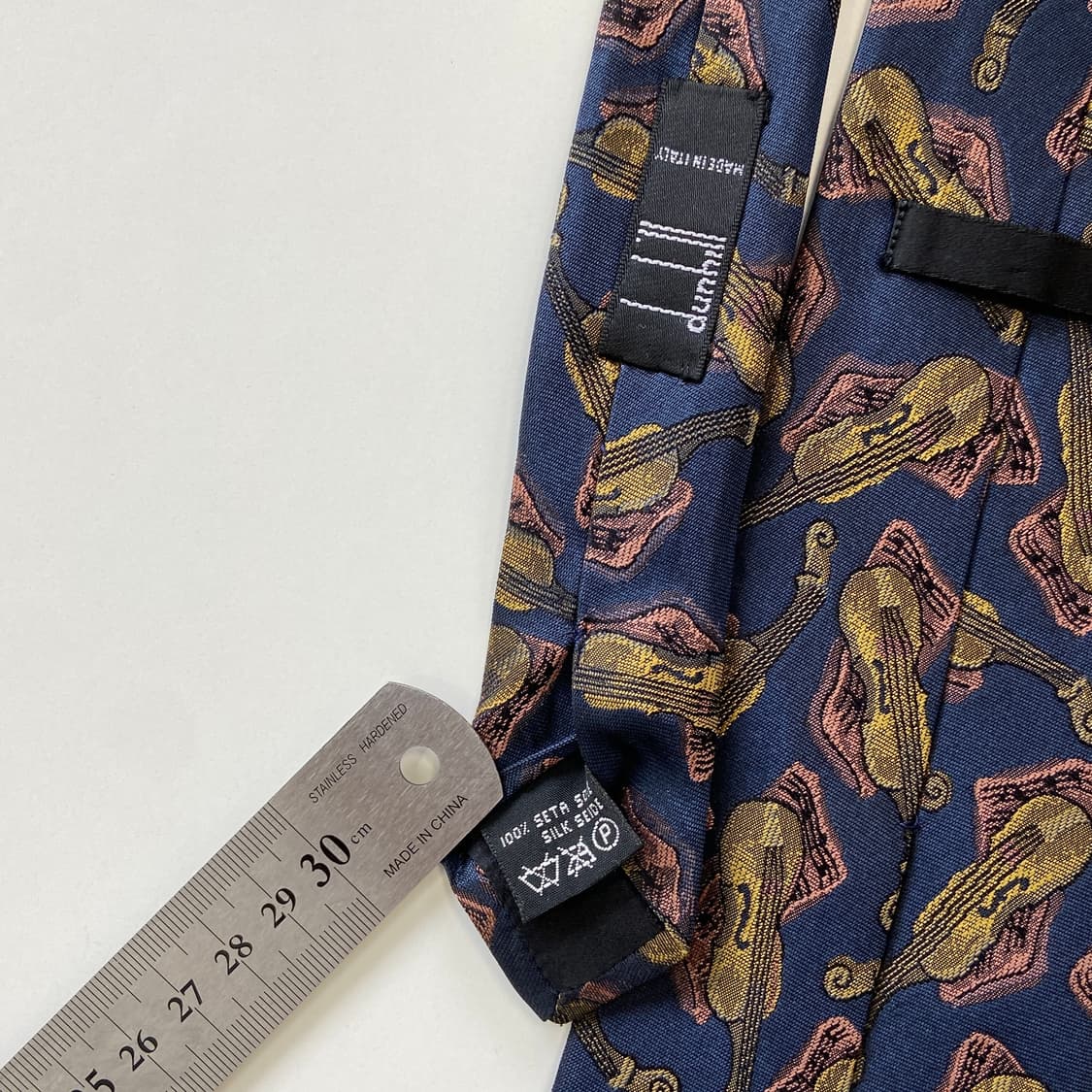 던힐(dunhill) 명품 정품 넥타이 8.6cm 상품이미지6