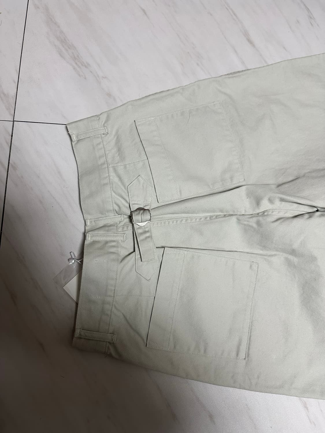 라벨아카이브 아이보리 면팬츠 상품이미지2