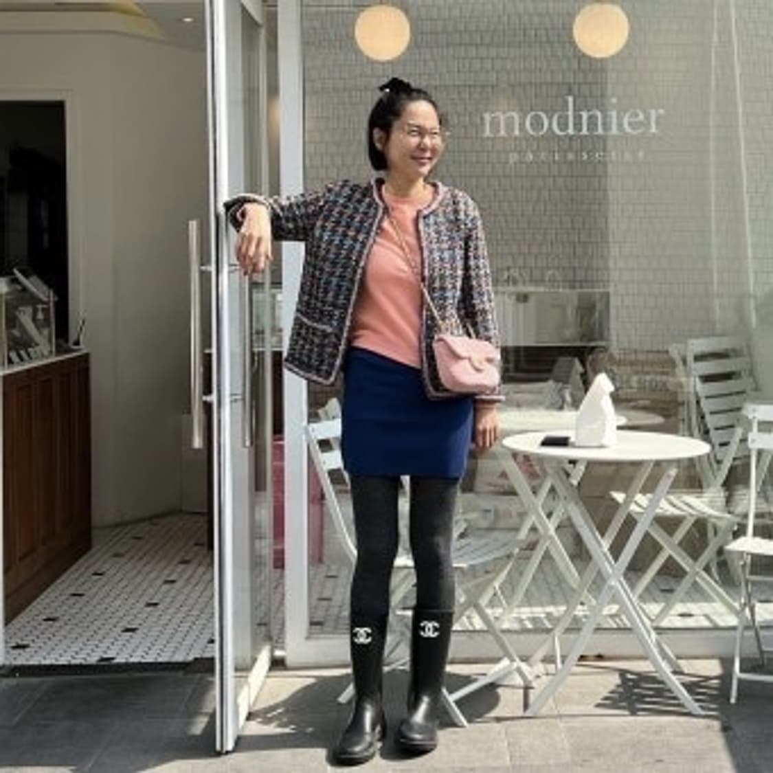 샤넬 러버 레인부츠 40  상품이미지8