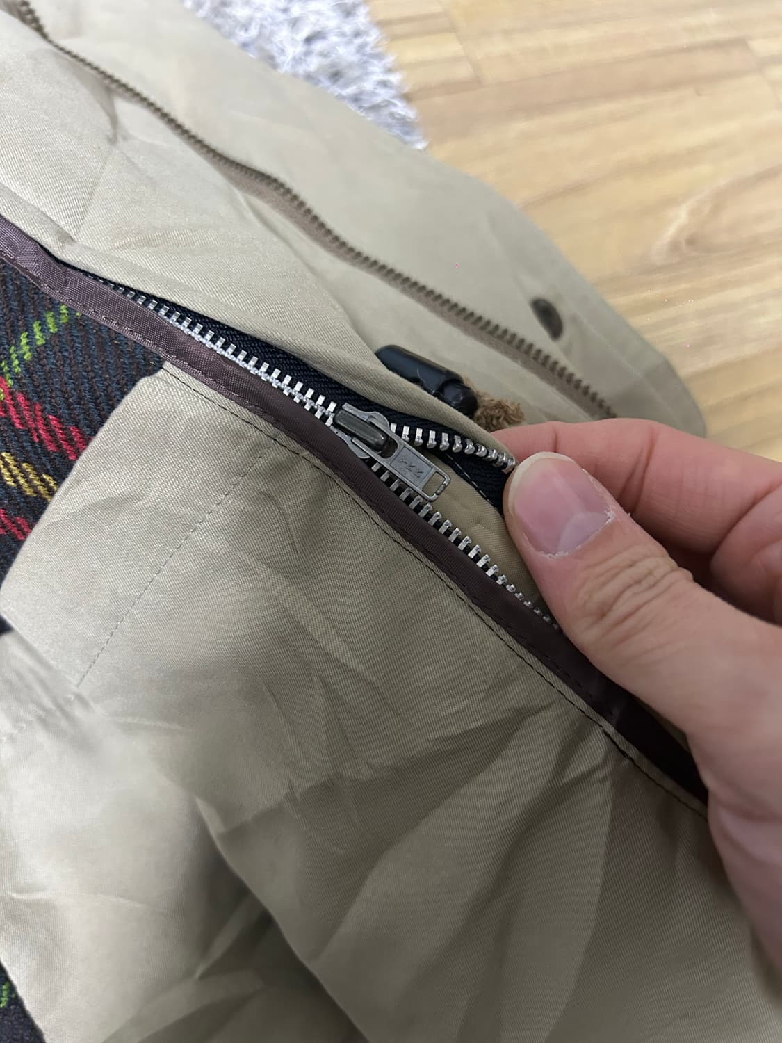 일본판 베이지 코트 내피포함 사이즈 105-110 상품이미지6