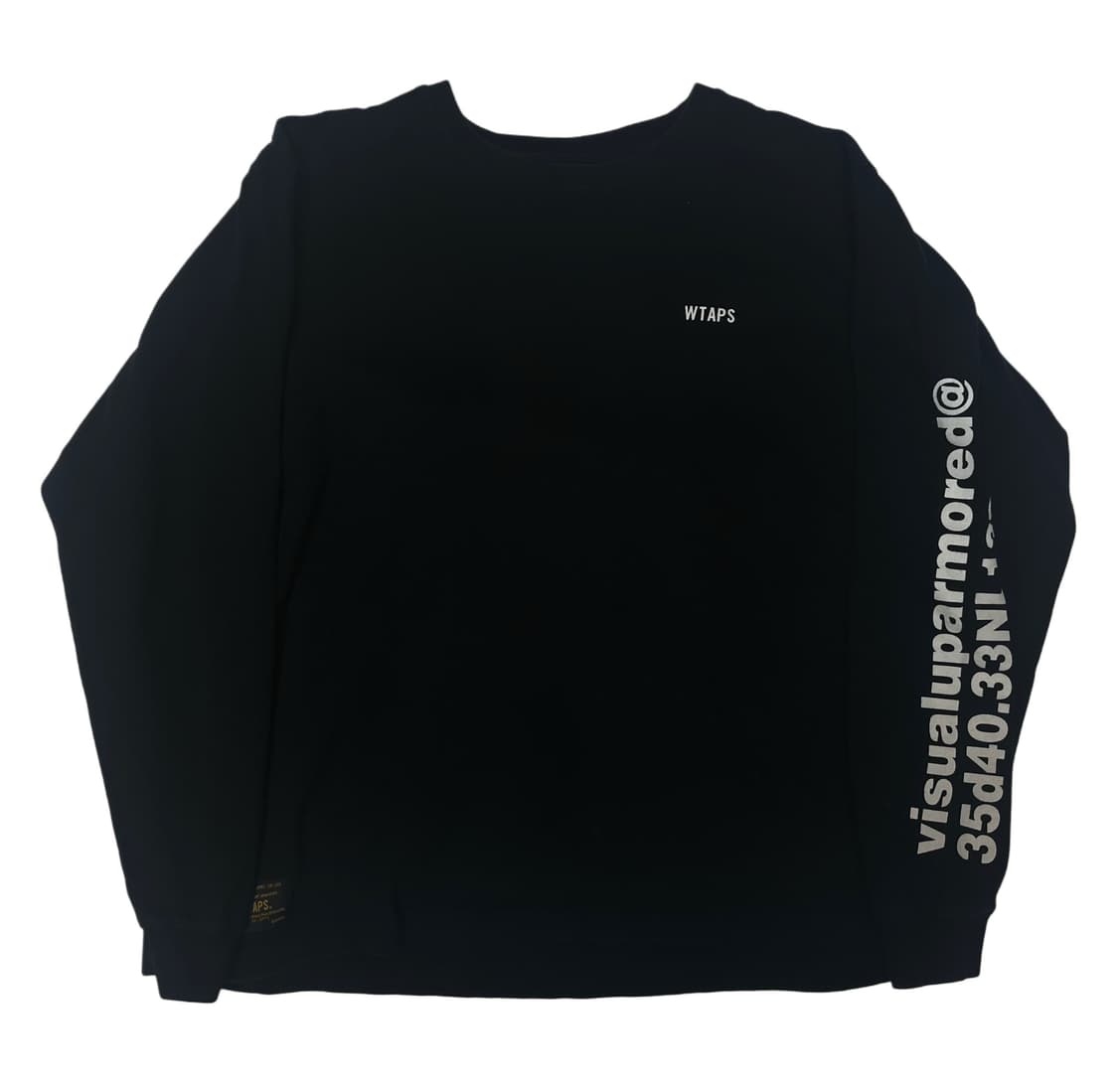 더블탭스 루프휠러 17SS 블랙슬리브리스 S 상품이미지2