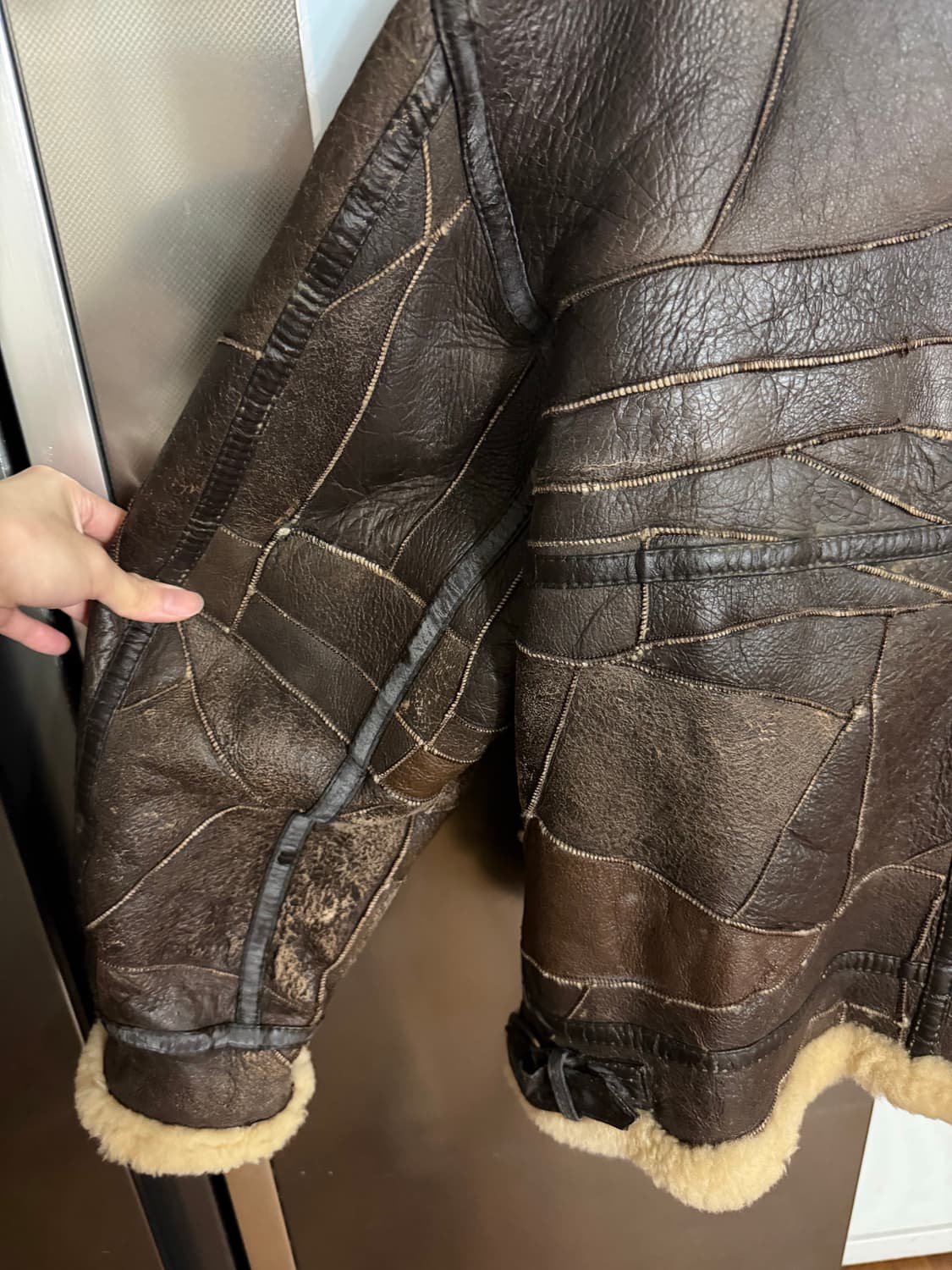 B-3 리얼 무스탕 L 상품이미지3