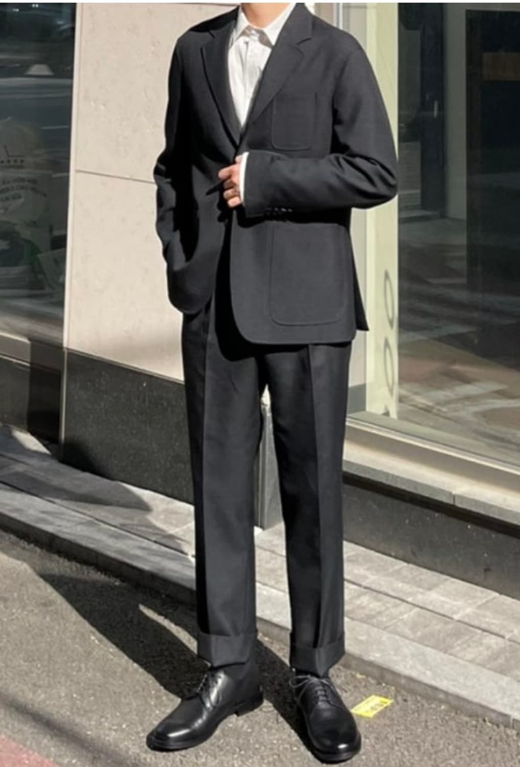 마마가리 스포츠셋업 차콜그레이 48/32 상품이미지3