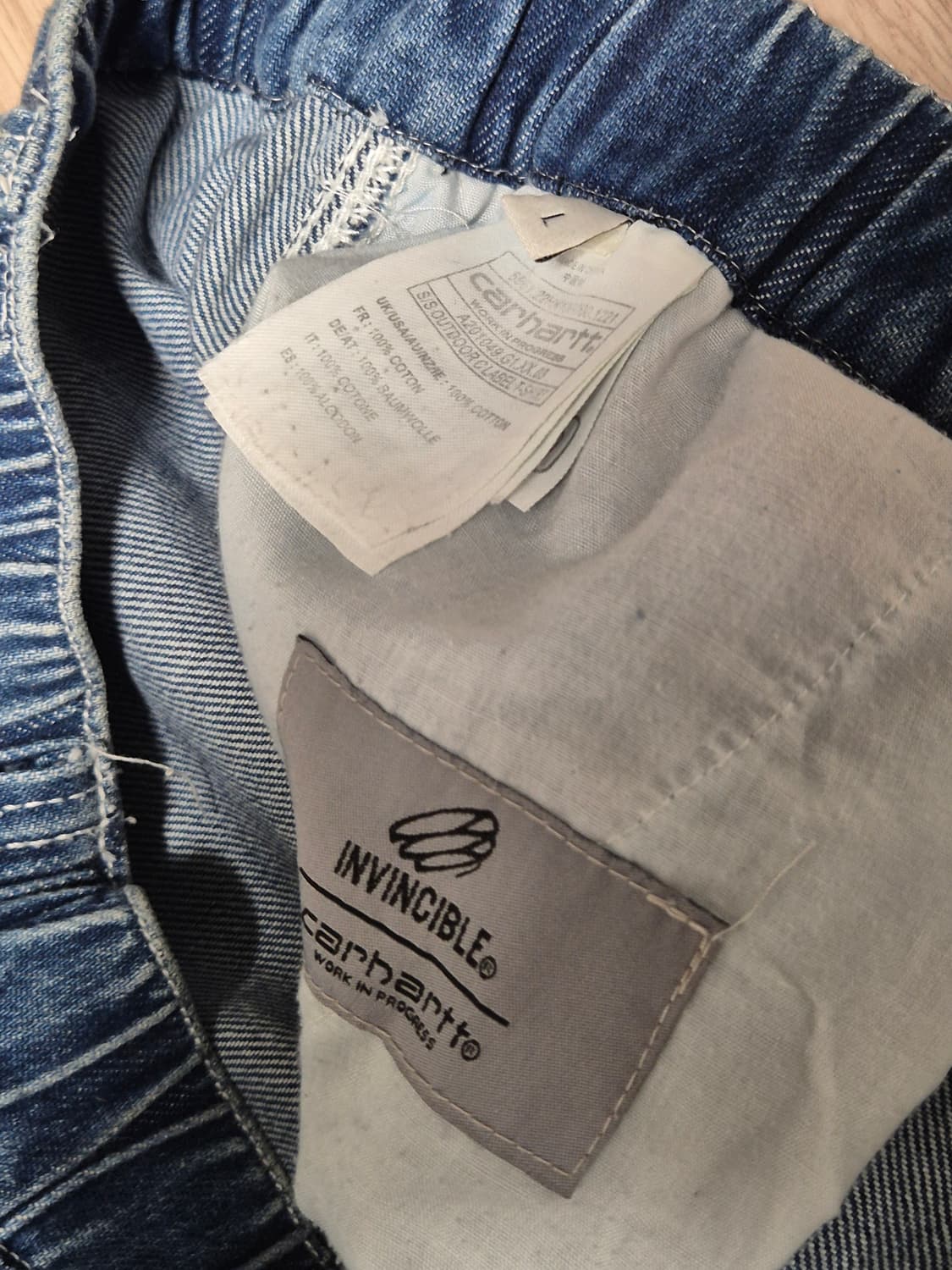 칼하트 워크웨어 데님 팬츠 상품이미지9