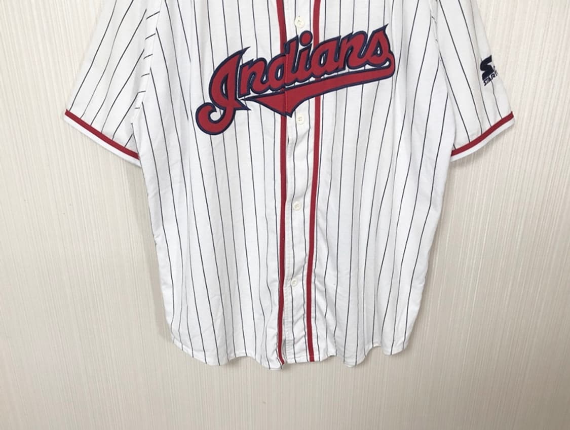 MLB 스타터 클리블랜드인디언스 올드유니폼/져지 XL 상품이미지3