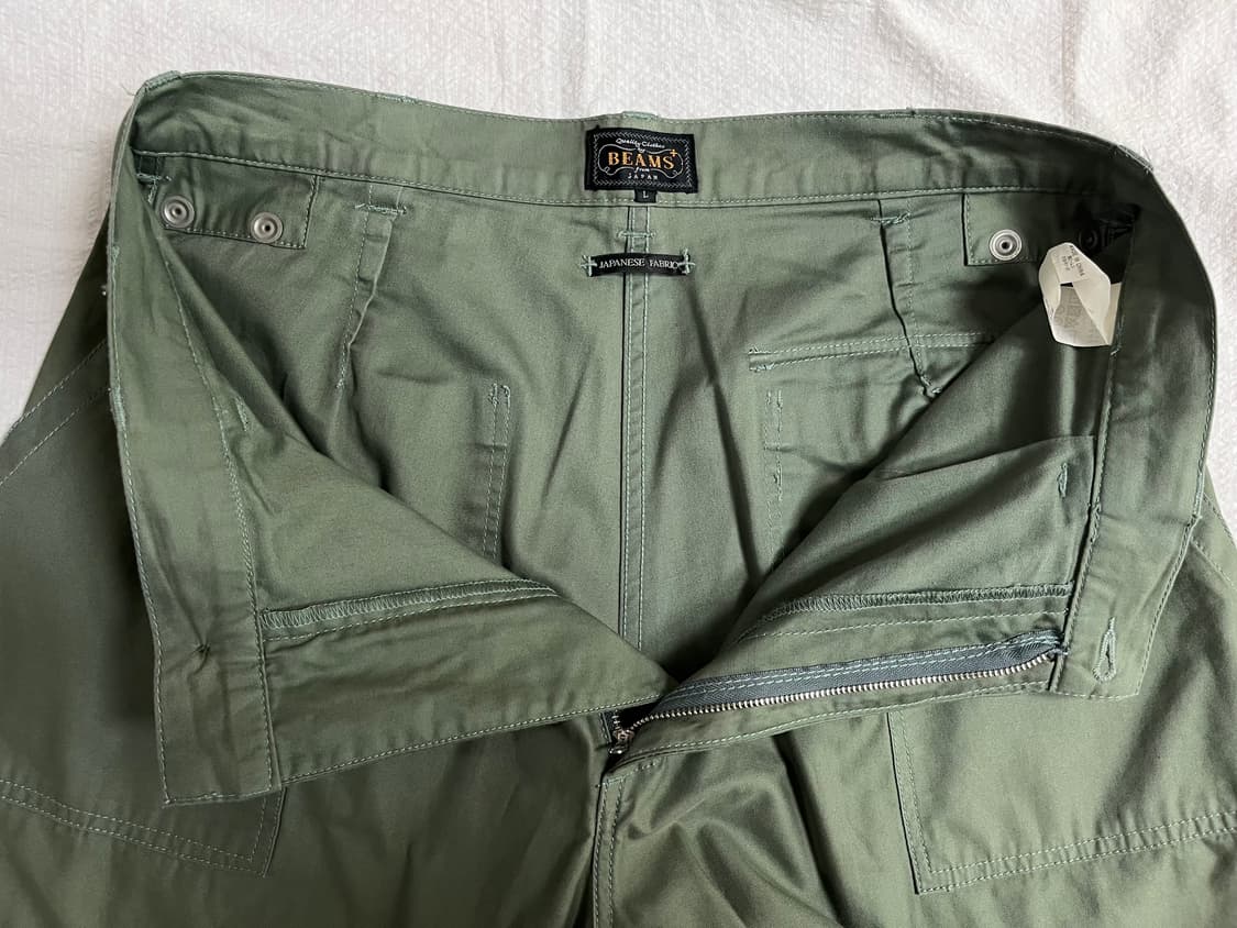 (L)빔즈플러스 백사틴 1P 퍼티그 팬츠 상품이미지6