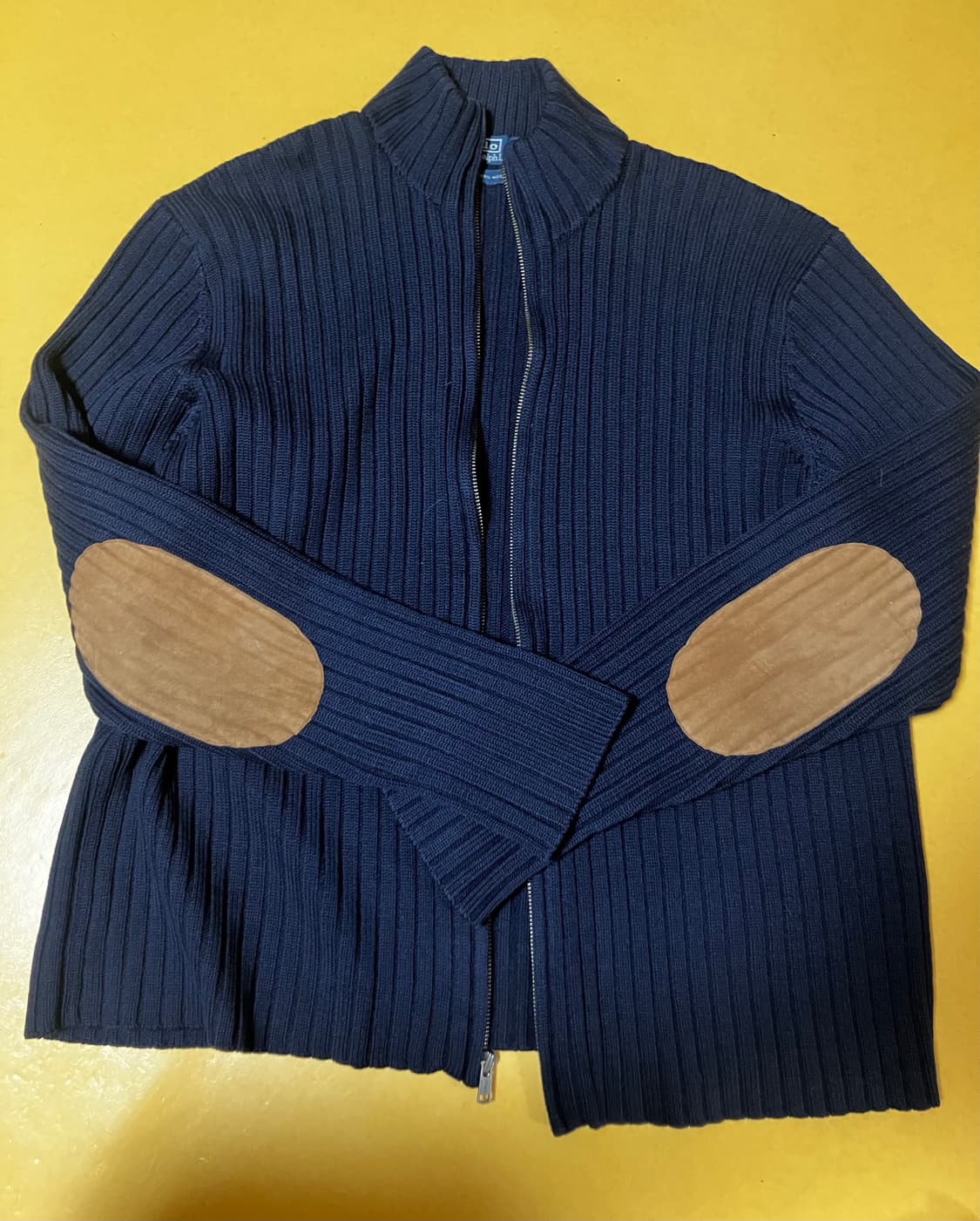 폴로 랄프로렌 네이비 울니트 집업 가디건 105 상품이미지1