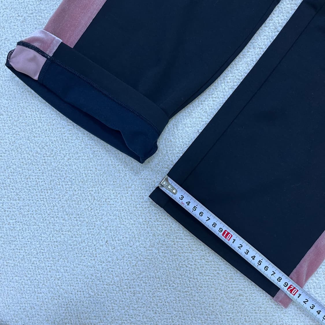 85 새상품 엘르 여성 벨벳 트레이닝 0331M 상품이미지6