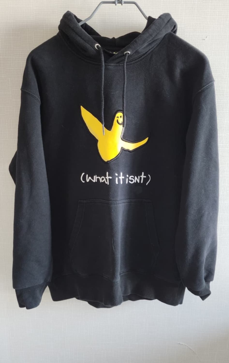 와릿이즌 블랙 로고 후드티 캐주얼 빈티지 상품이미지1