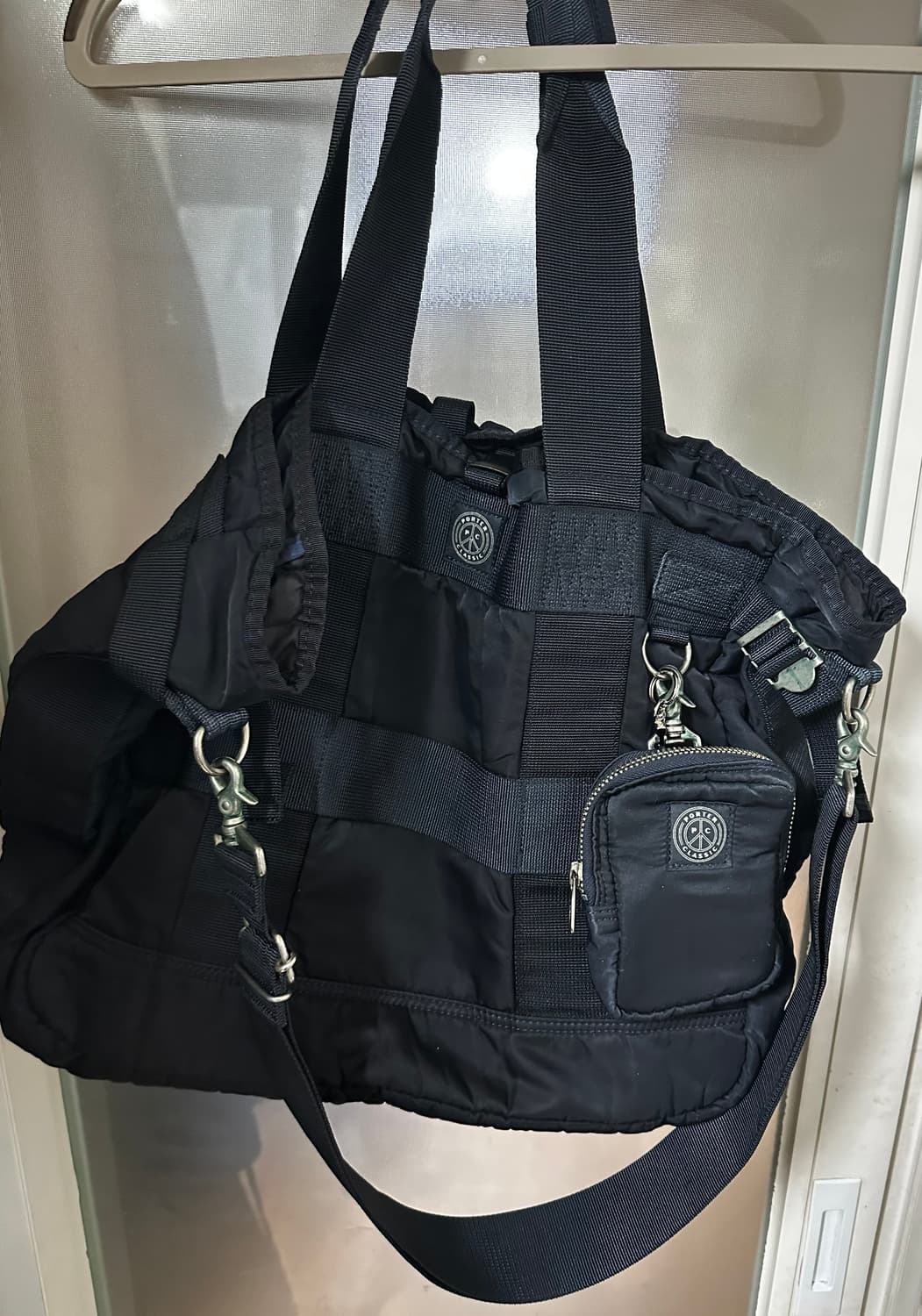 포터클래식 슈퍼나일론 토트백 다크네이비 긴자익클 상품이미지1