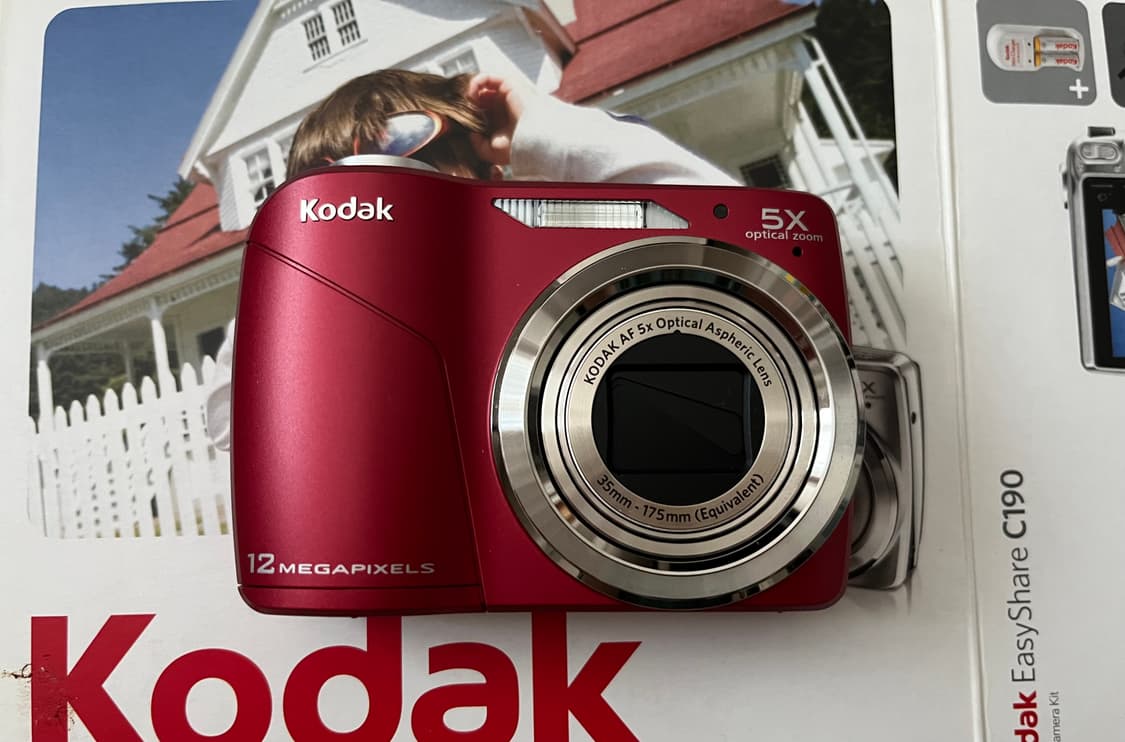 새제품 코닥 이지쉐어 c190 레드 kodak easyshare 상품이미지1
