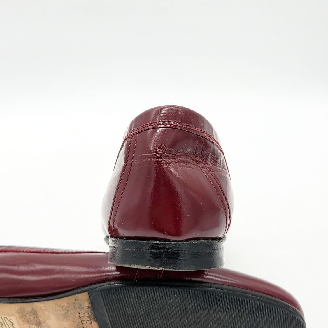 에르메스 우먼스 플랫 슈즈 버건디 (36) 상품이미지2