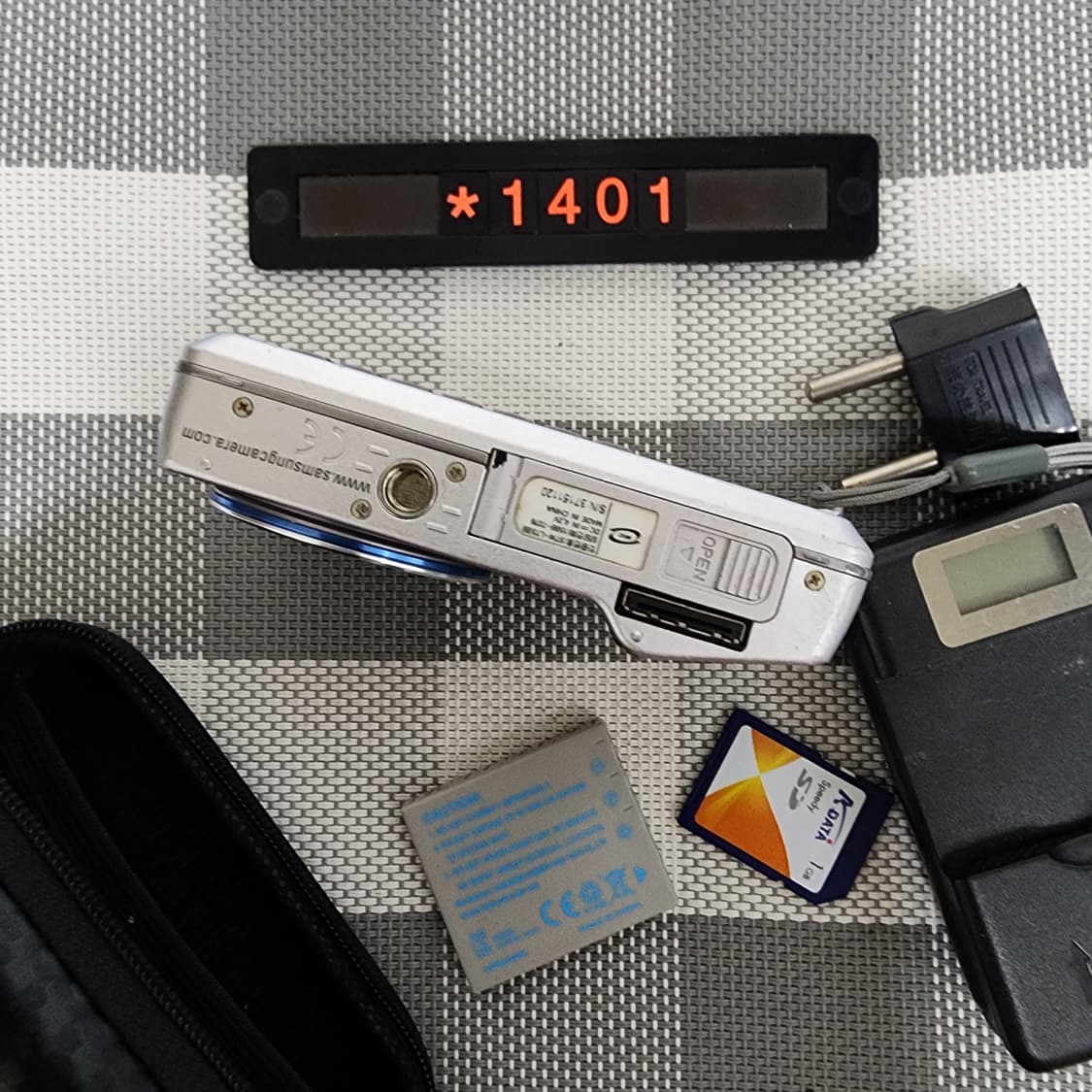 삼성 블루 L73 디지털카메라 파우치포함 상품이미지5