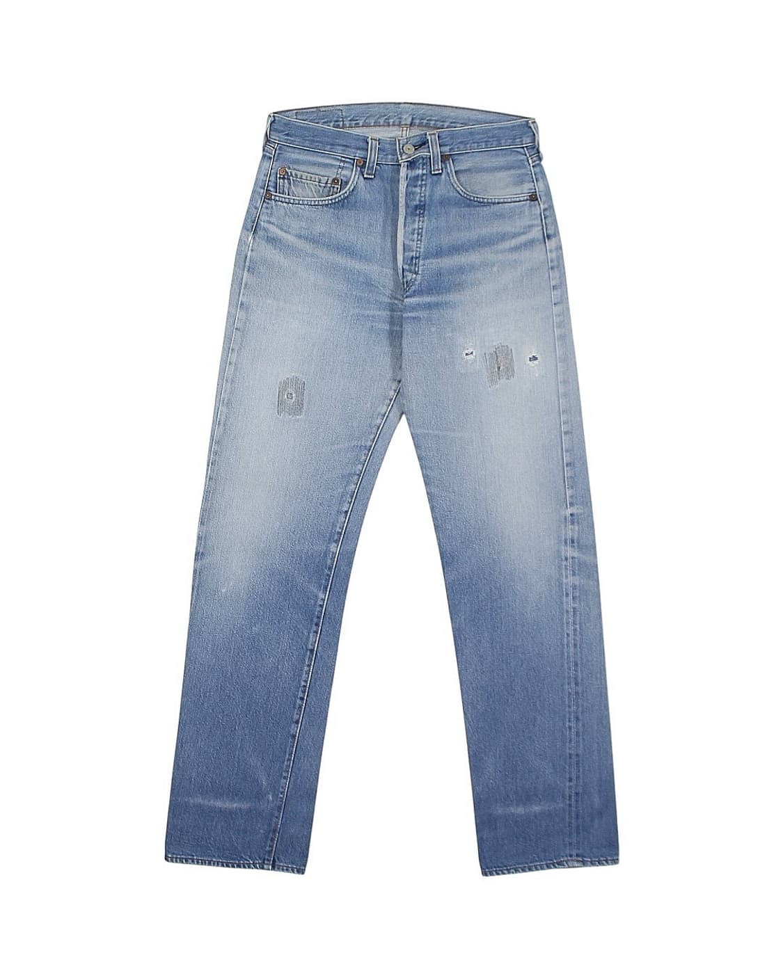 1980s USA 리바이스 501 셀비지 66후기 데님 팬츠 빈티지 미제 상품이미지1