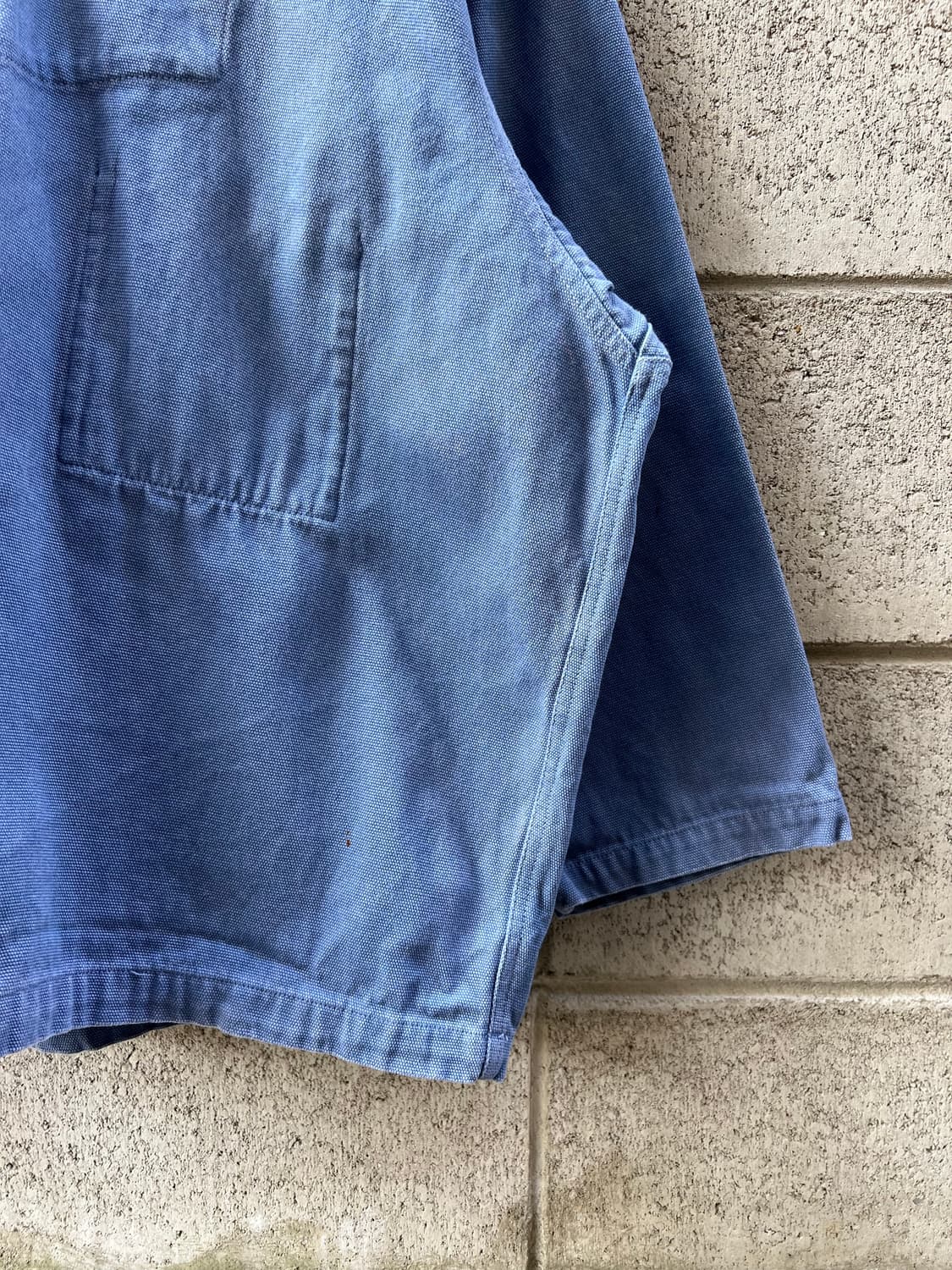 OLD VINTAGE LIGHT BLUE FRENCH 프렌치피셔맨스목자켓 상품이미지6