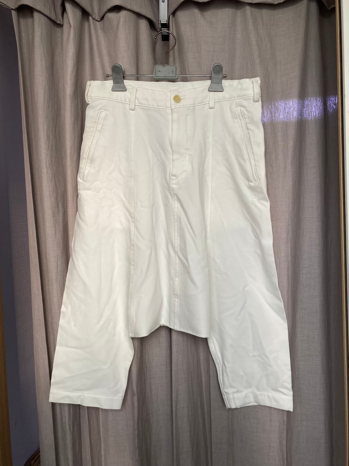 CommedesGarcons black drop-crotch pants 상품이미지1