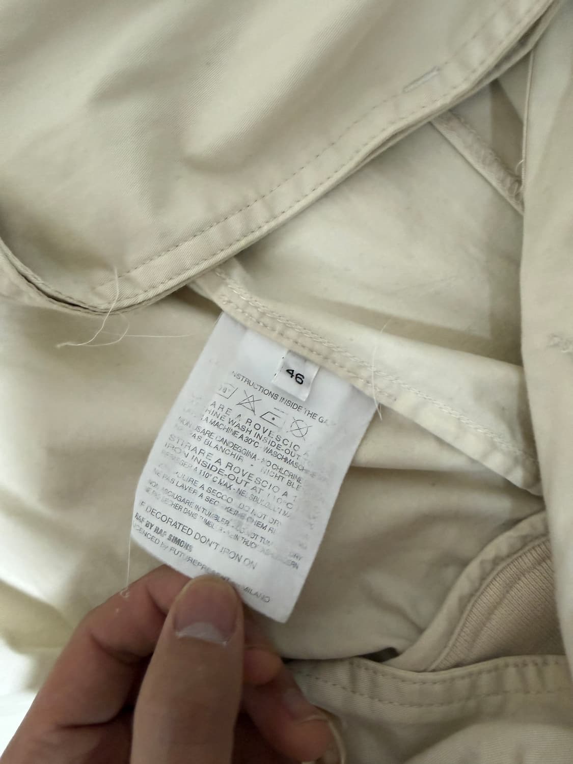 Raf by Raf Simons Harrington Jacket 46 상품이미지5