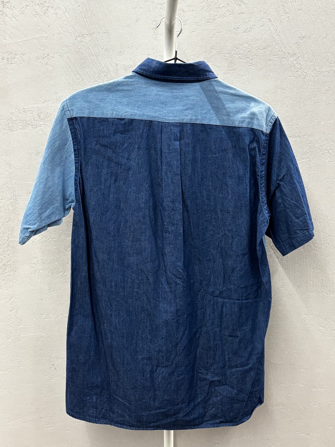 빔즈하트 데님 반팔 셔츠 L 상품이미지7
