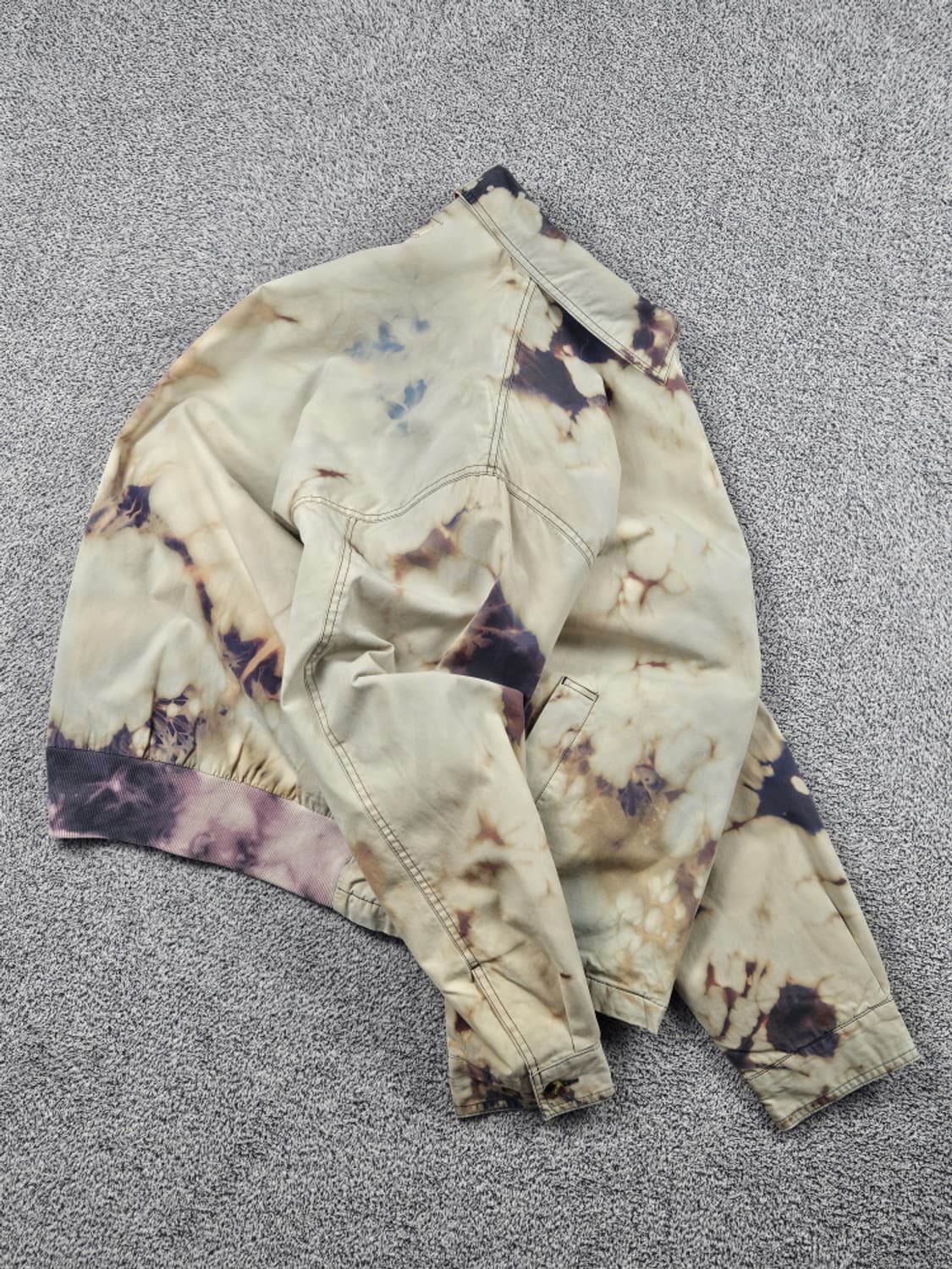 타미힐피거 다잉 워시드 커스텀 블루종 자켓 ( XL ) / 10104 상품이미지3