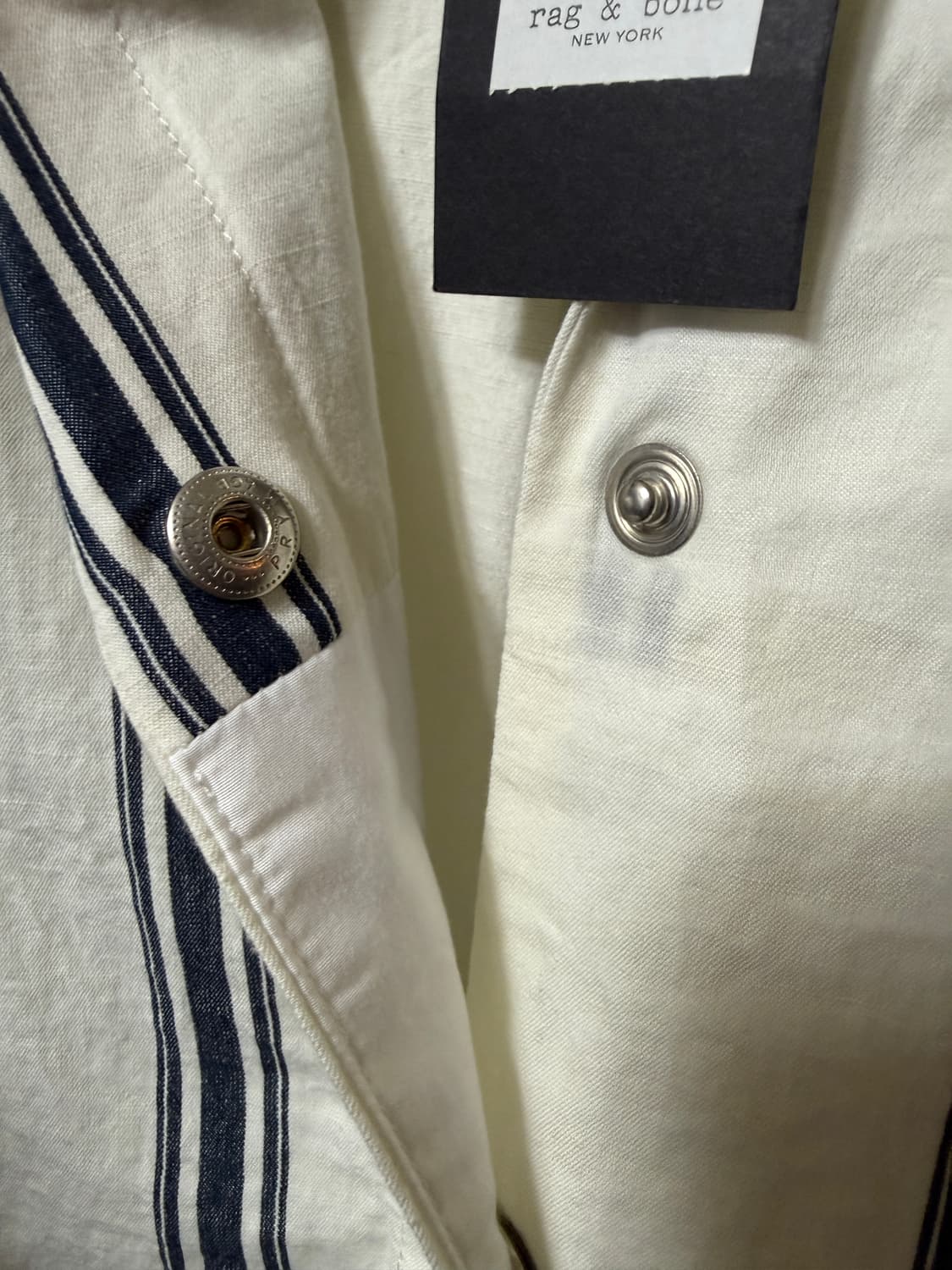 랙앤본 스트라이프 셔츠 상품이미지4