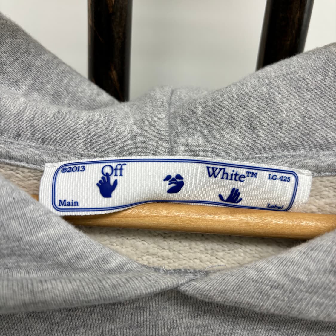 [XL]오프화이트 에로우 후드티 상품이미지3