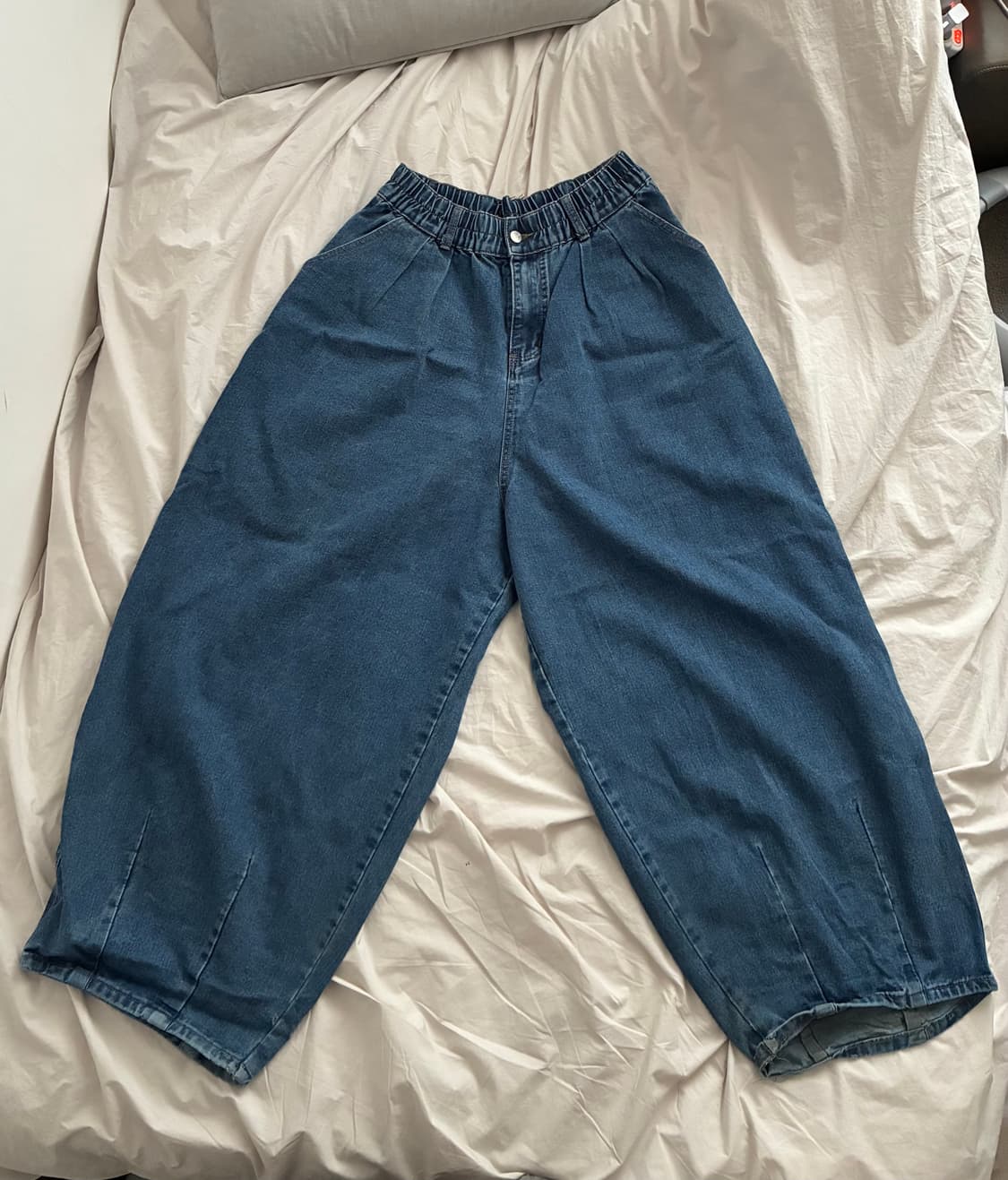 벌룬핏 데님 팬츠 상품이미지1