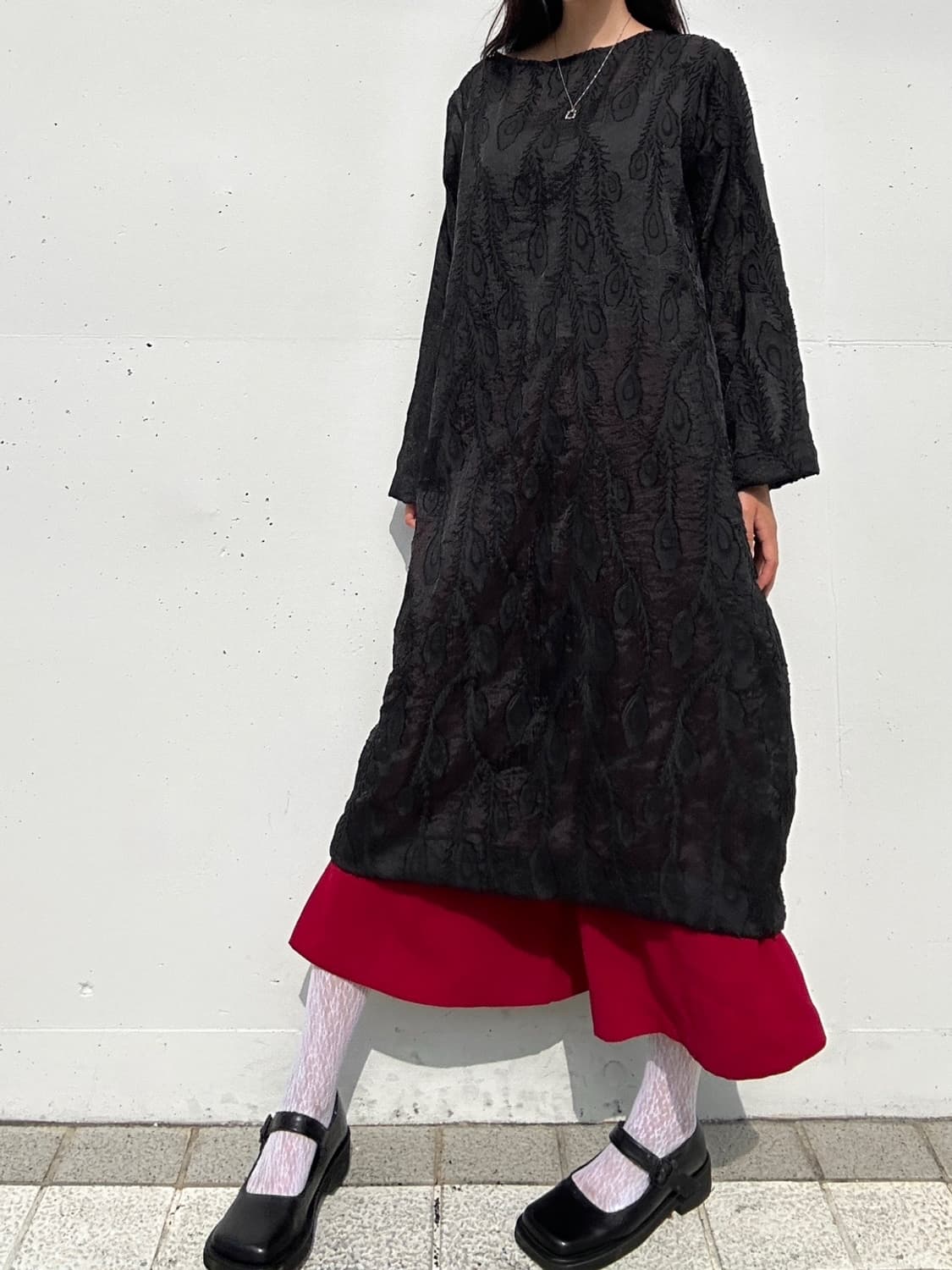 Jacquard pattern top & ops 상품이미지6