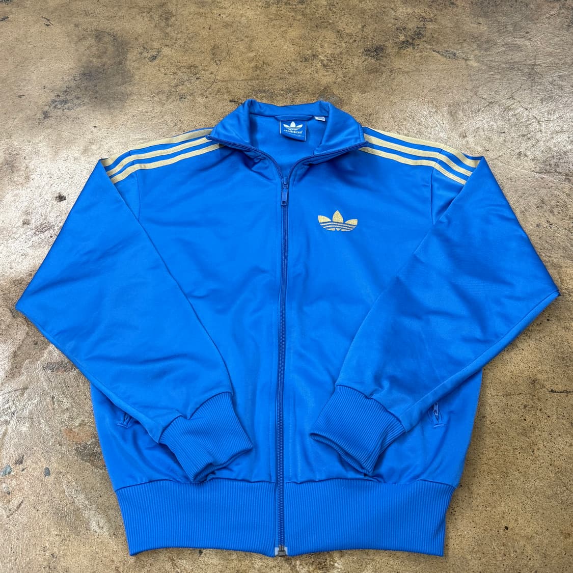 아디다스 블루 골드 구파이어버드 져지 트랙탑 90 상품이미지2