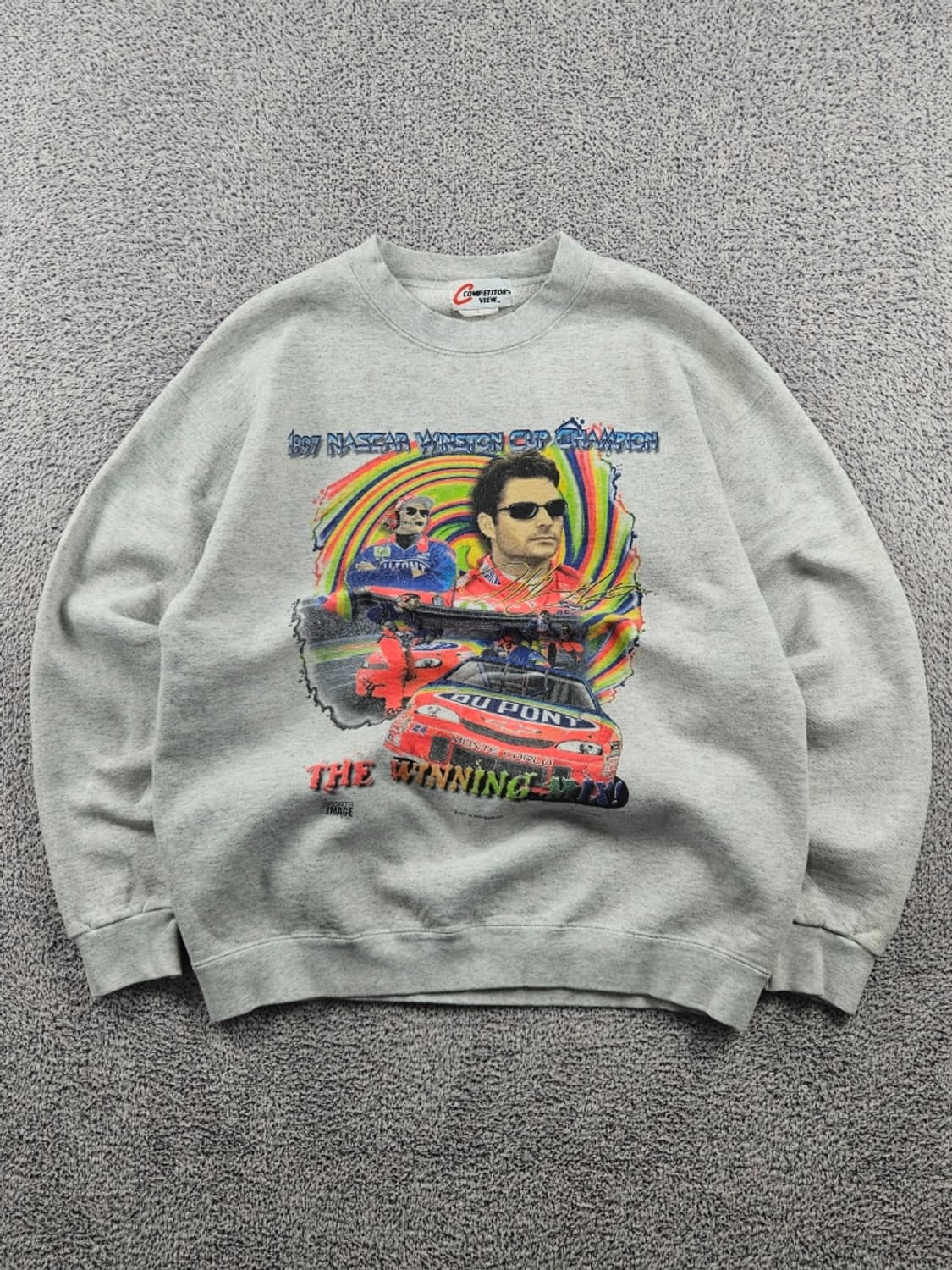 1997 나스카 윈스턴컵 듀퐁 레이싱 맨투맨 스웻 셔츠 (L)/10939 상품이미지1