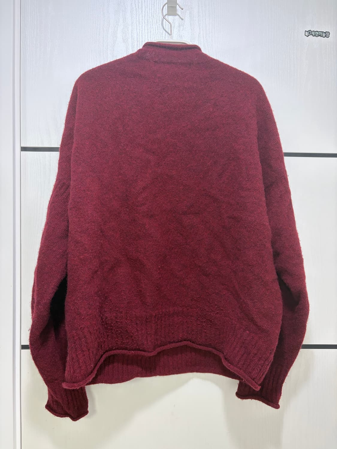 LCBX 피셔맨 니트 레드 상품이미지2