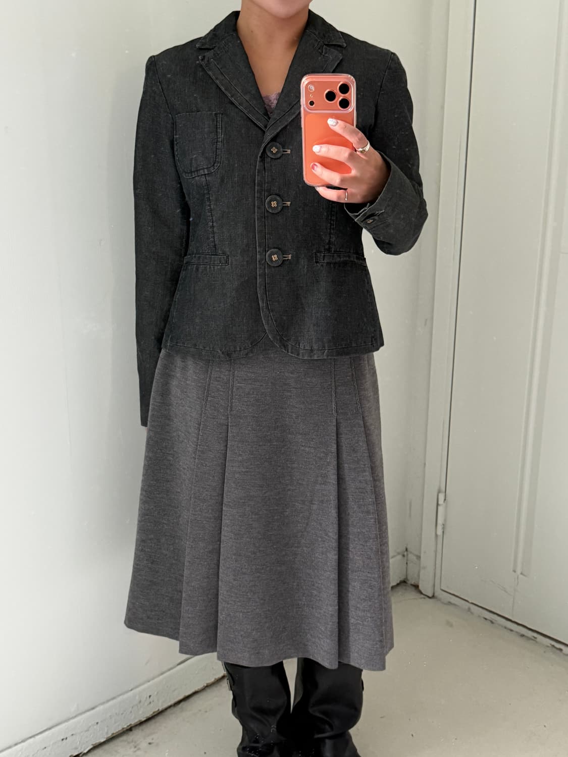 막스마라 빈티지 데님 숏자켓 상품이미지3