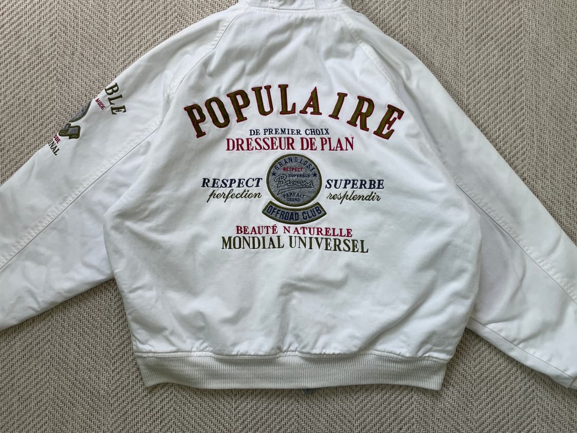 빈티지 populairee 리버시블 자켓  상품이미지2