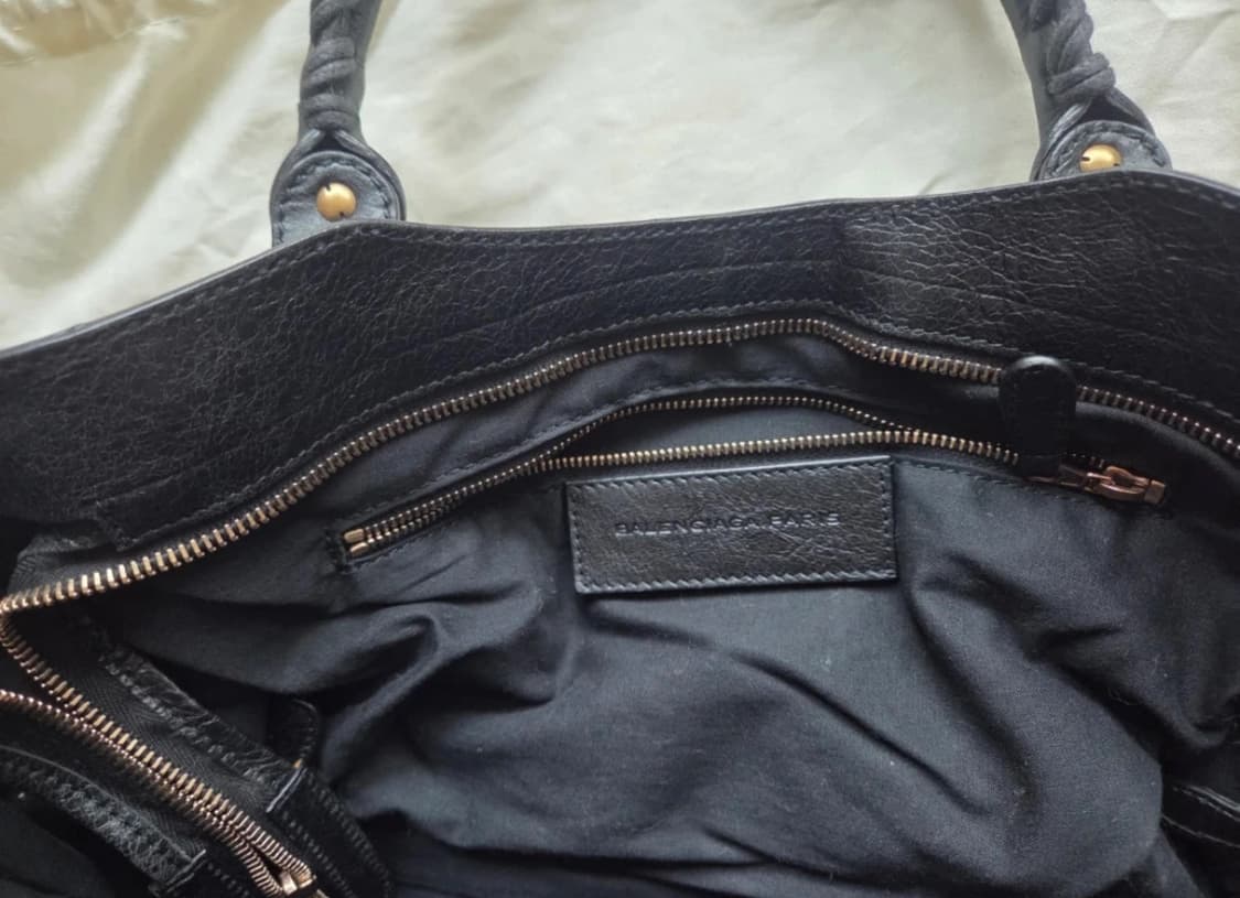 발렌시아가 모터백 블랙 상품이미지2