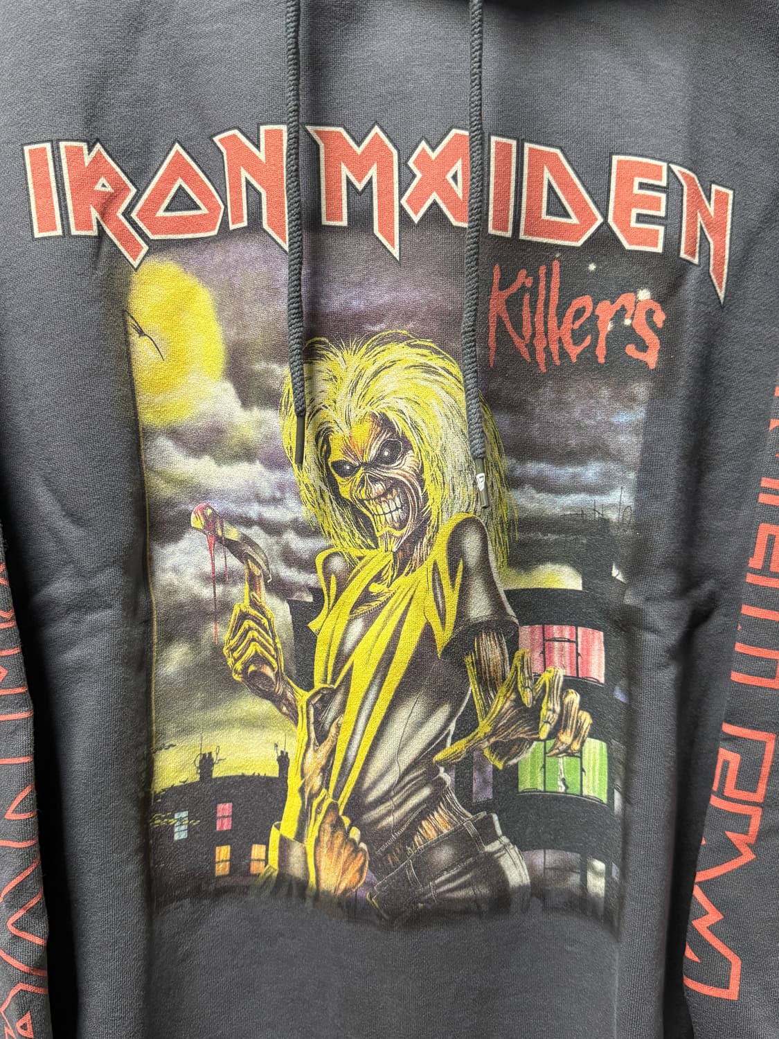 뉴에라x아이언메이든 후드티 새상품 상품이미지2