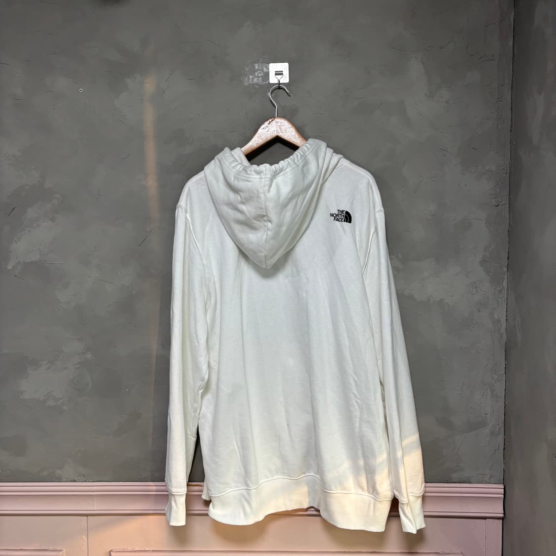 노스페이스 해외판 후드 화이트 새상품 상품이미지4