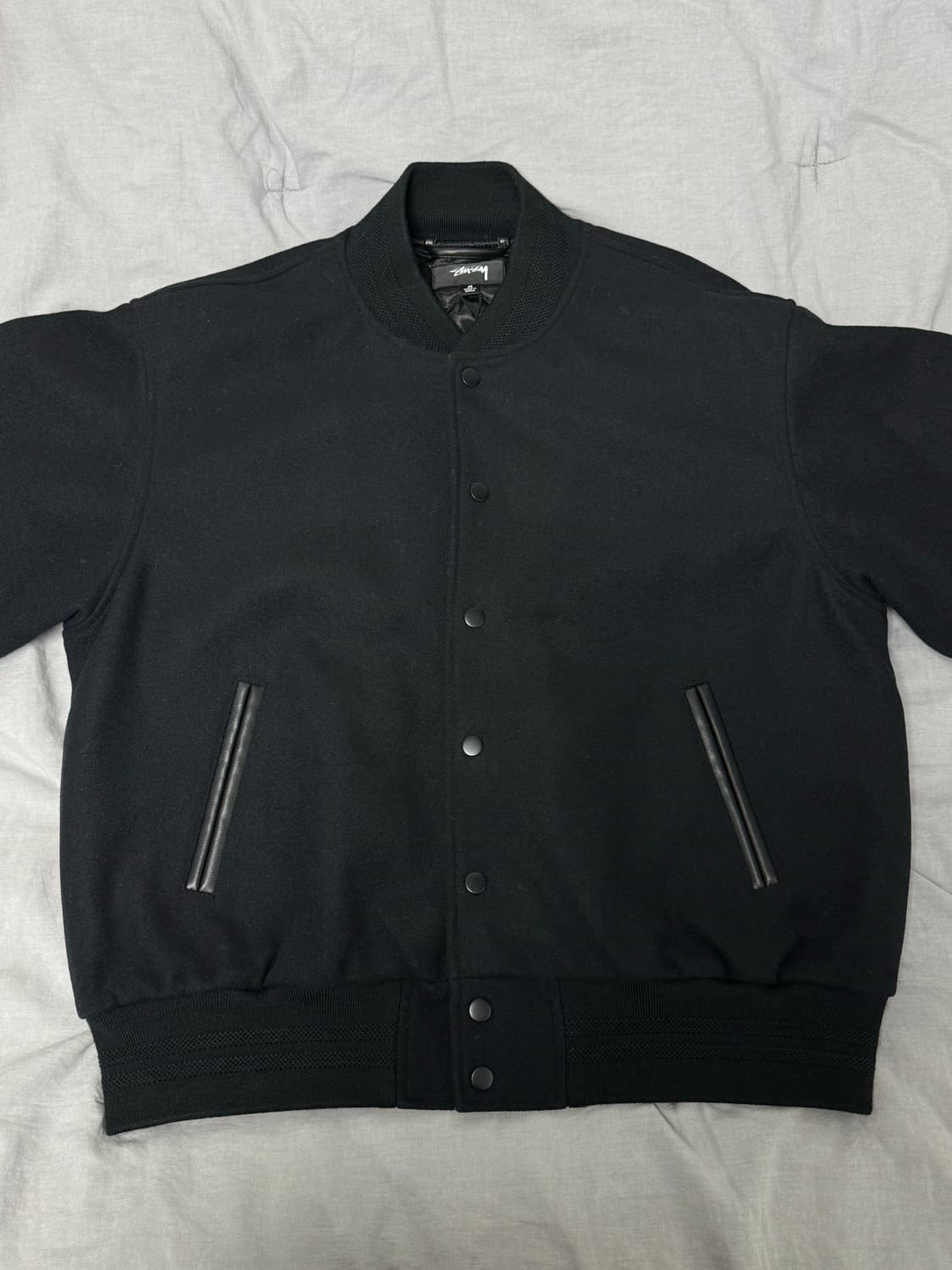 스투시 스포츠 멜튼 바시티 자켓 M사이즈(택o) 상품이미지3