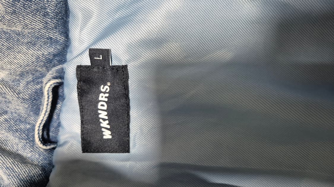 위캔더스 wavy down jk (denim) 상품이미지5