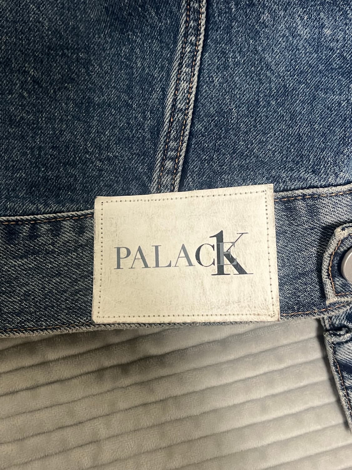 팔라스x캘빈클라인 CK1 트러커 데님 자켓 L 상품이미지4