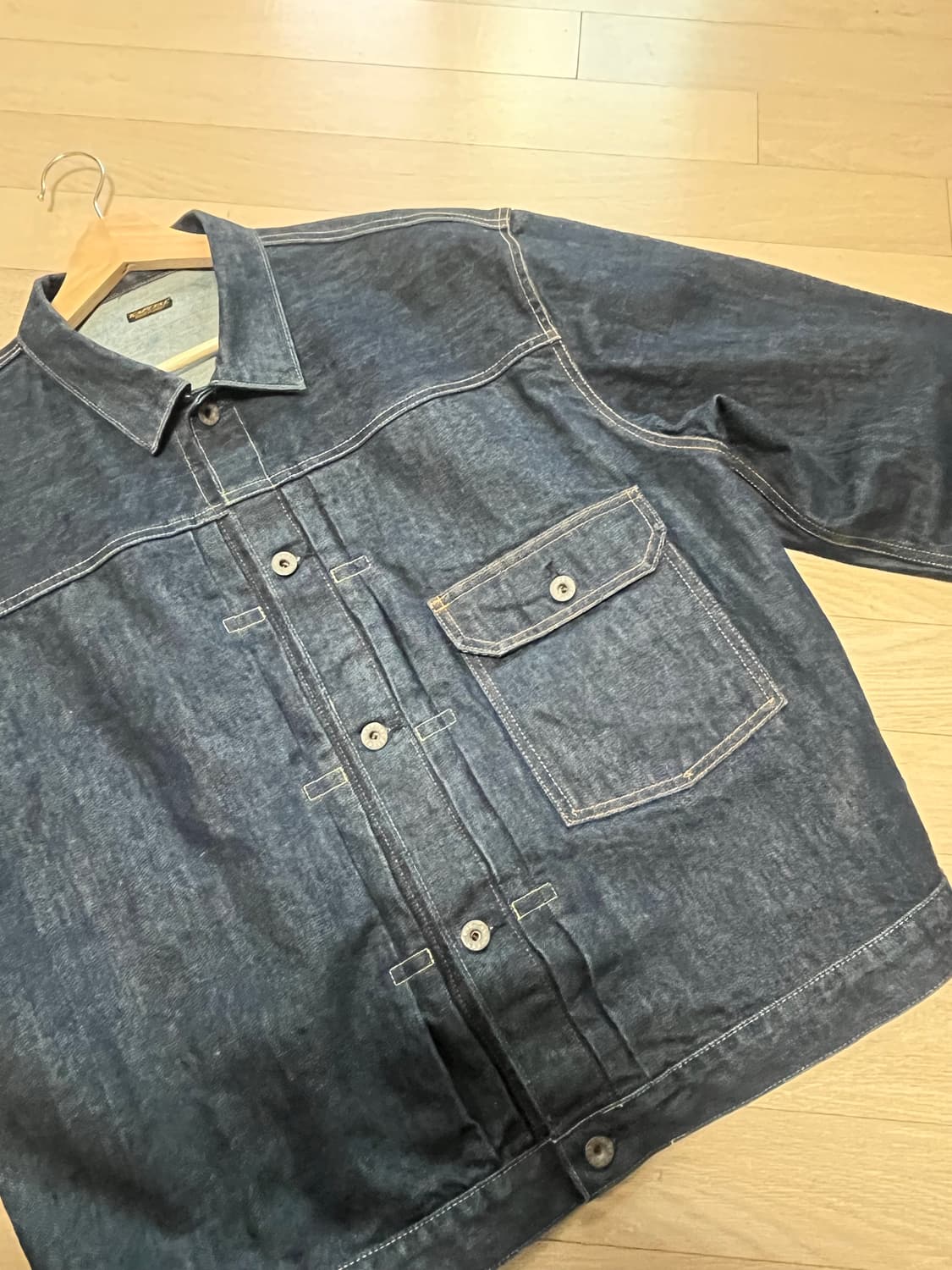 (교환) 캐피탈 1st 데님 자켓 인디고 6사이즈 <-> 5사이즈 상품이미지6