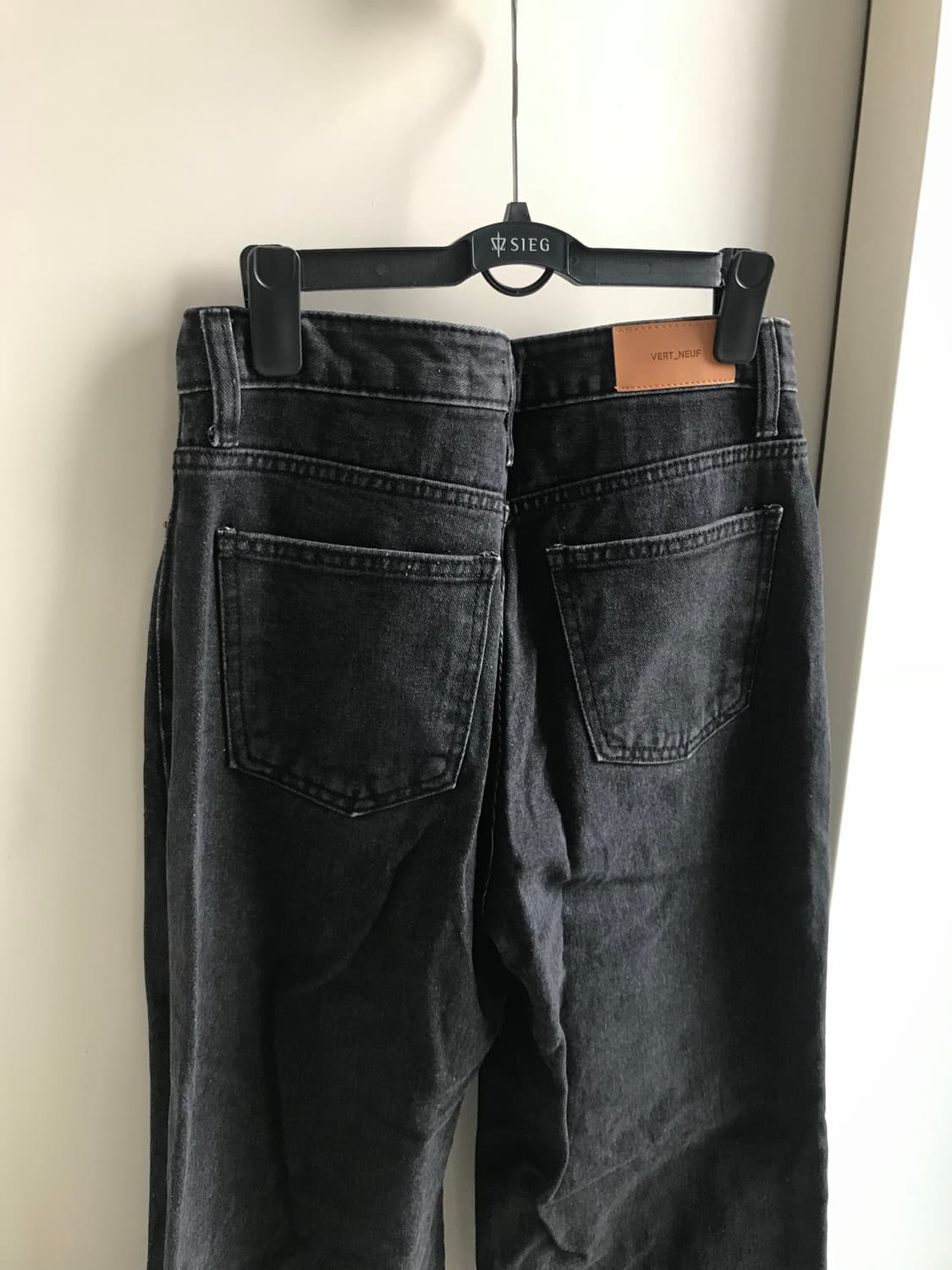 여성 블랙 데님 상품이미지3