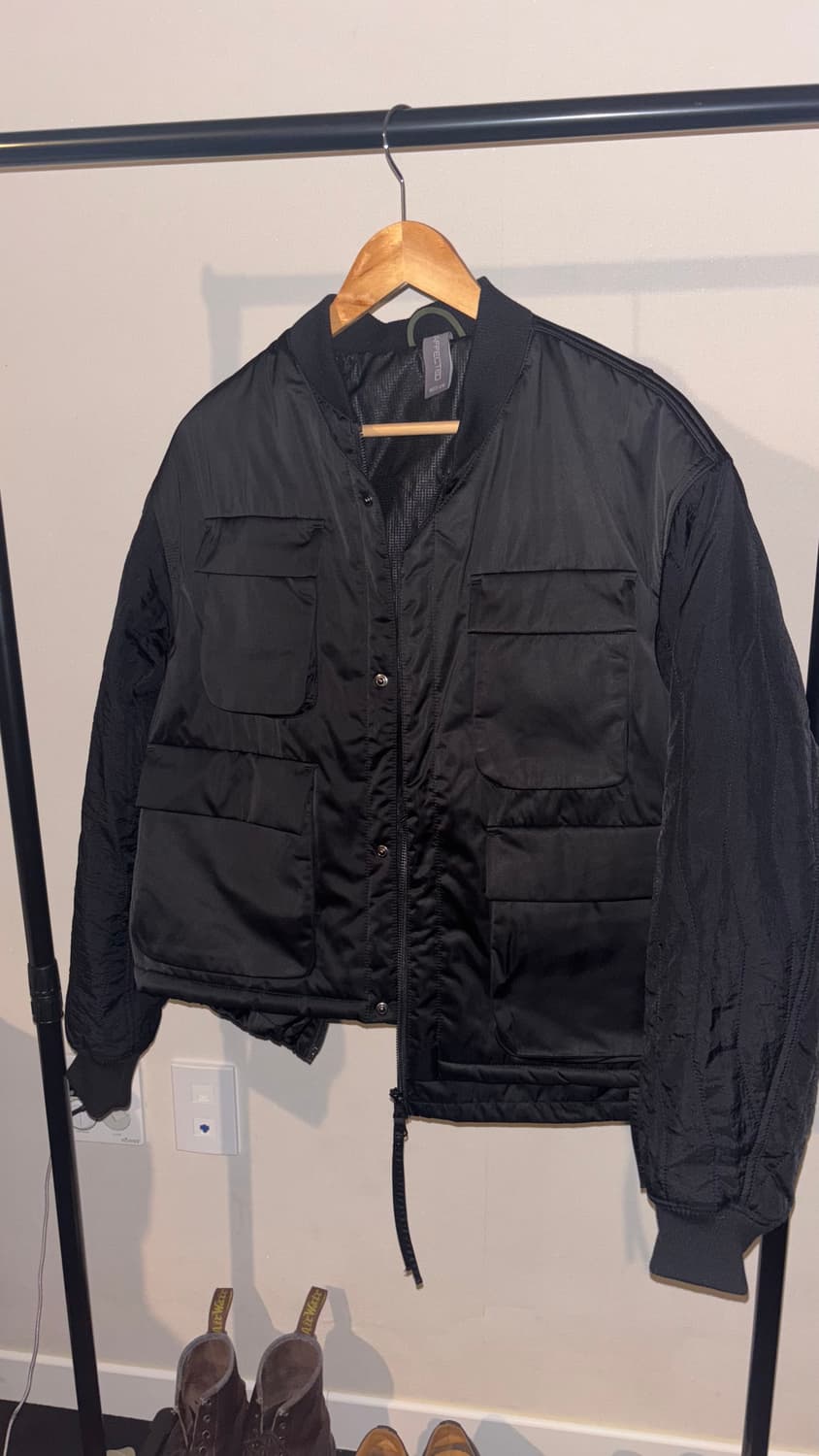 언어펙티드 페디드 레이어드 플라이트 자켓 상품이미지5