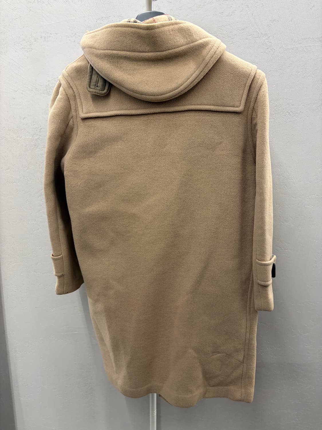 빈티지 버버리 90s 울 더플 코트 M 상품이미지6