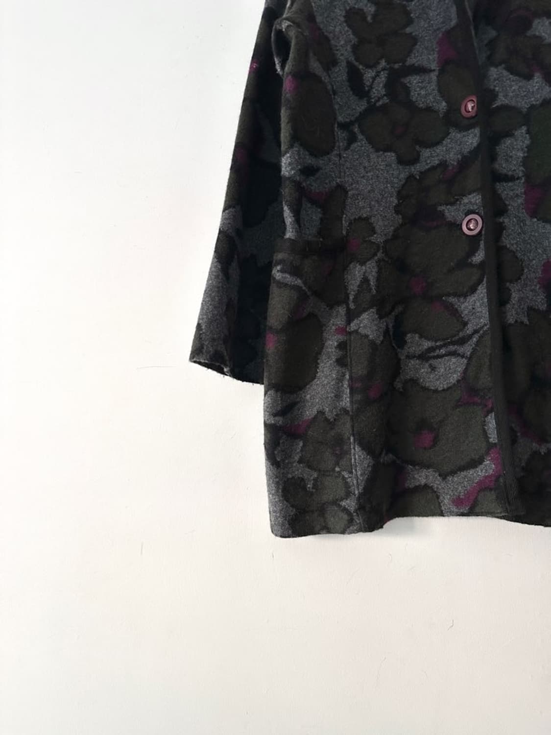 Flower pattern point cardigan 상품이미지3