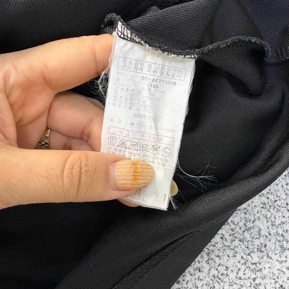 100 르꼬끄 집업 저지 자켓 0427J 상품이미지5