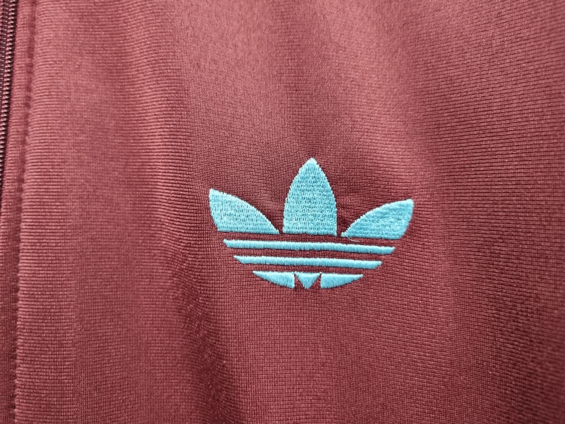 남성 아디다스 버건디 OG 불꽃 구 파이어버드 트랙탑 져지 저지 집업 상품이미지4