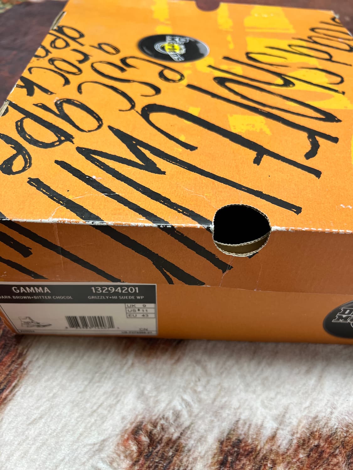 [280MM] 닥터마틴 Gamma 브라운 부츠 워커 상품이미지7