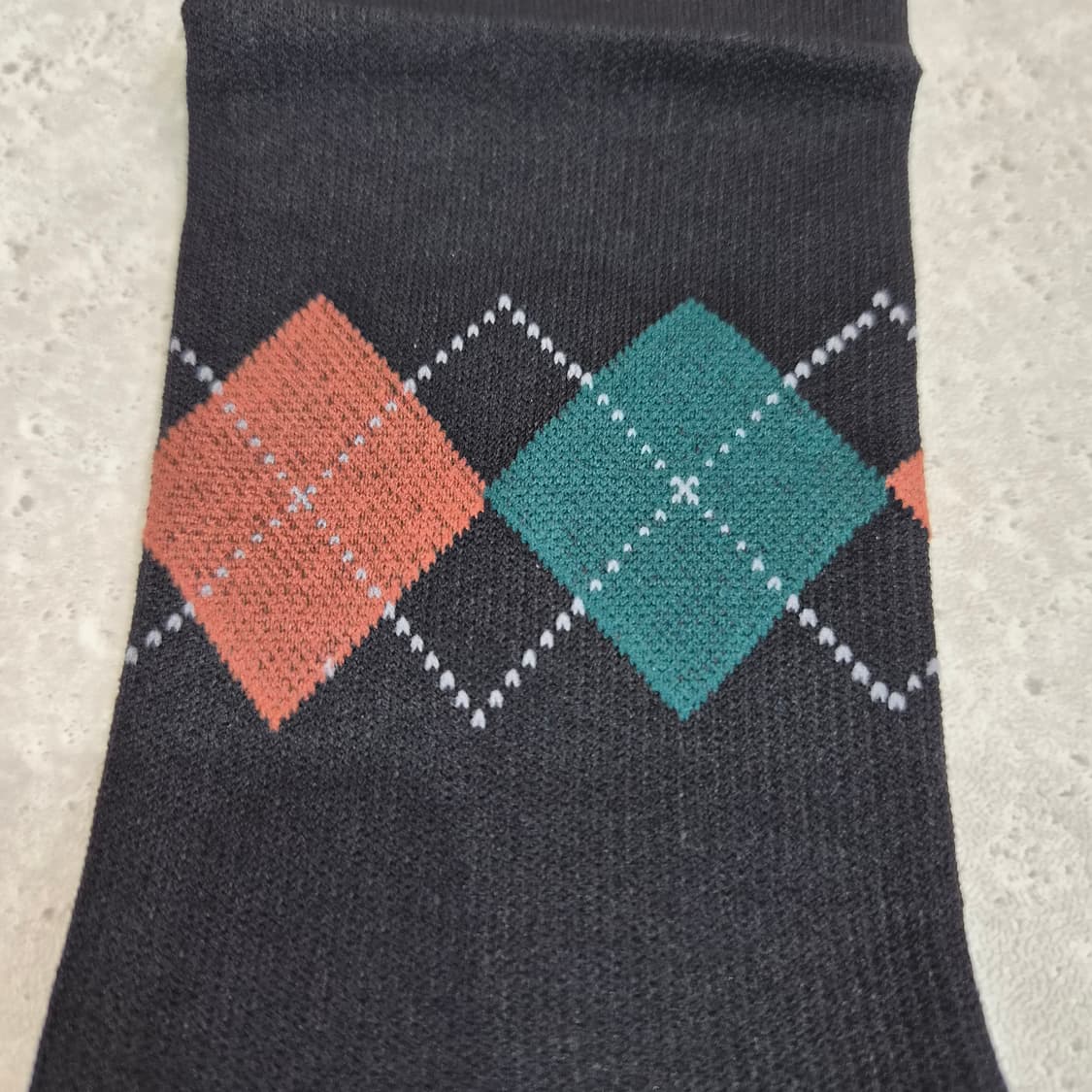 아가일 체크 압박 하이삭스형 스타킹 상품이미지3