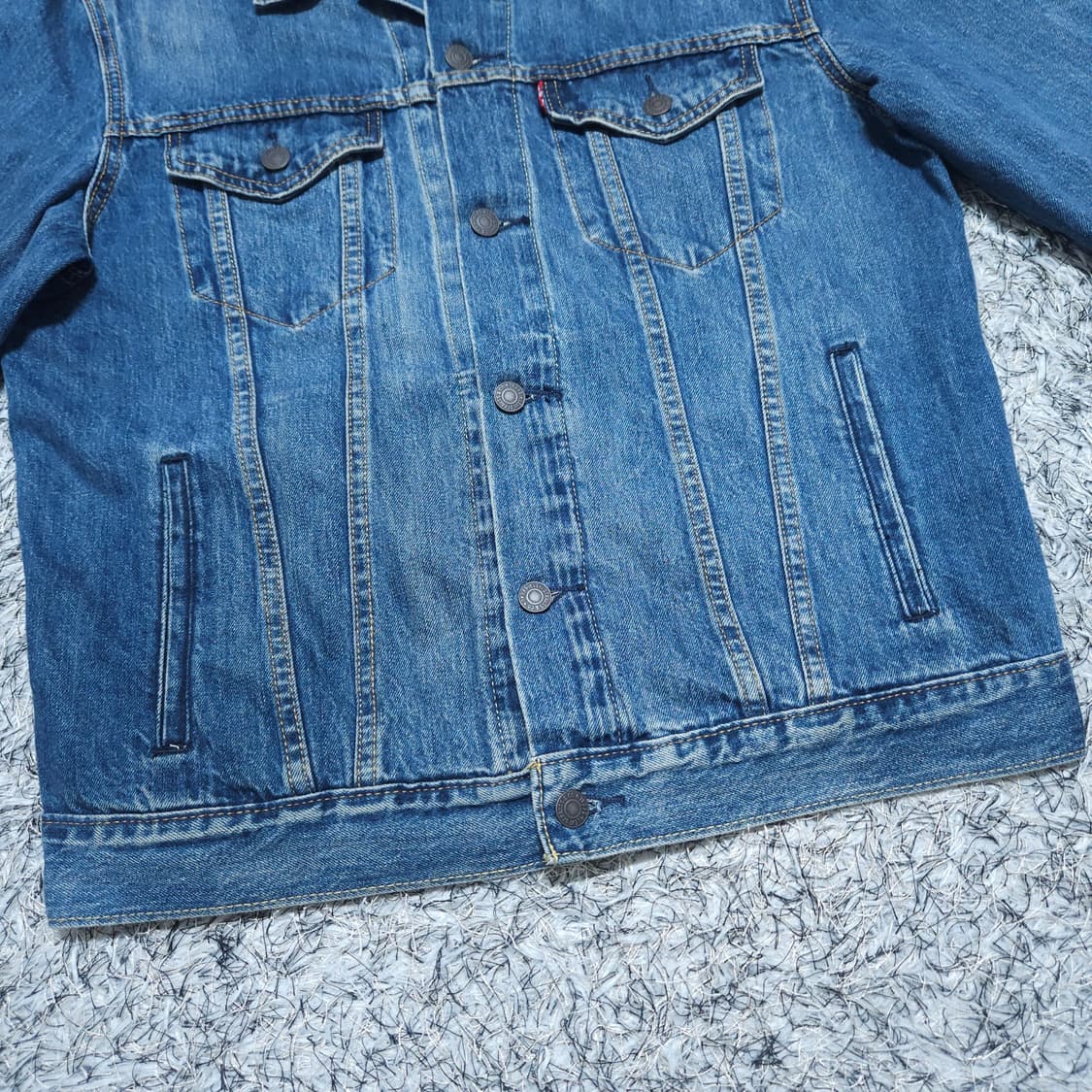 리바이스) M 남자 트러커자켓 청데님자켓 / 왕눈이샵 상품이미지5