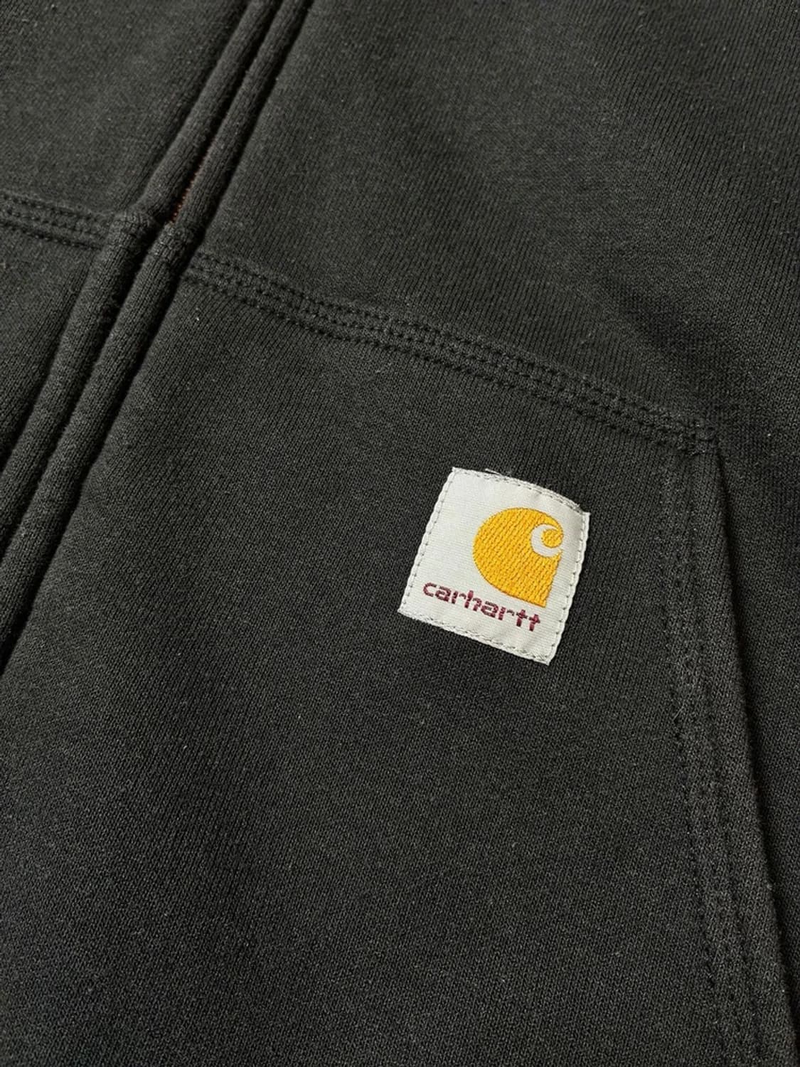 칼하트 오리지널 핏 헤비코튼 후드 집업 PN7192 상품이미지4