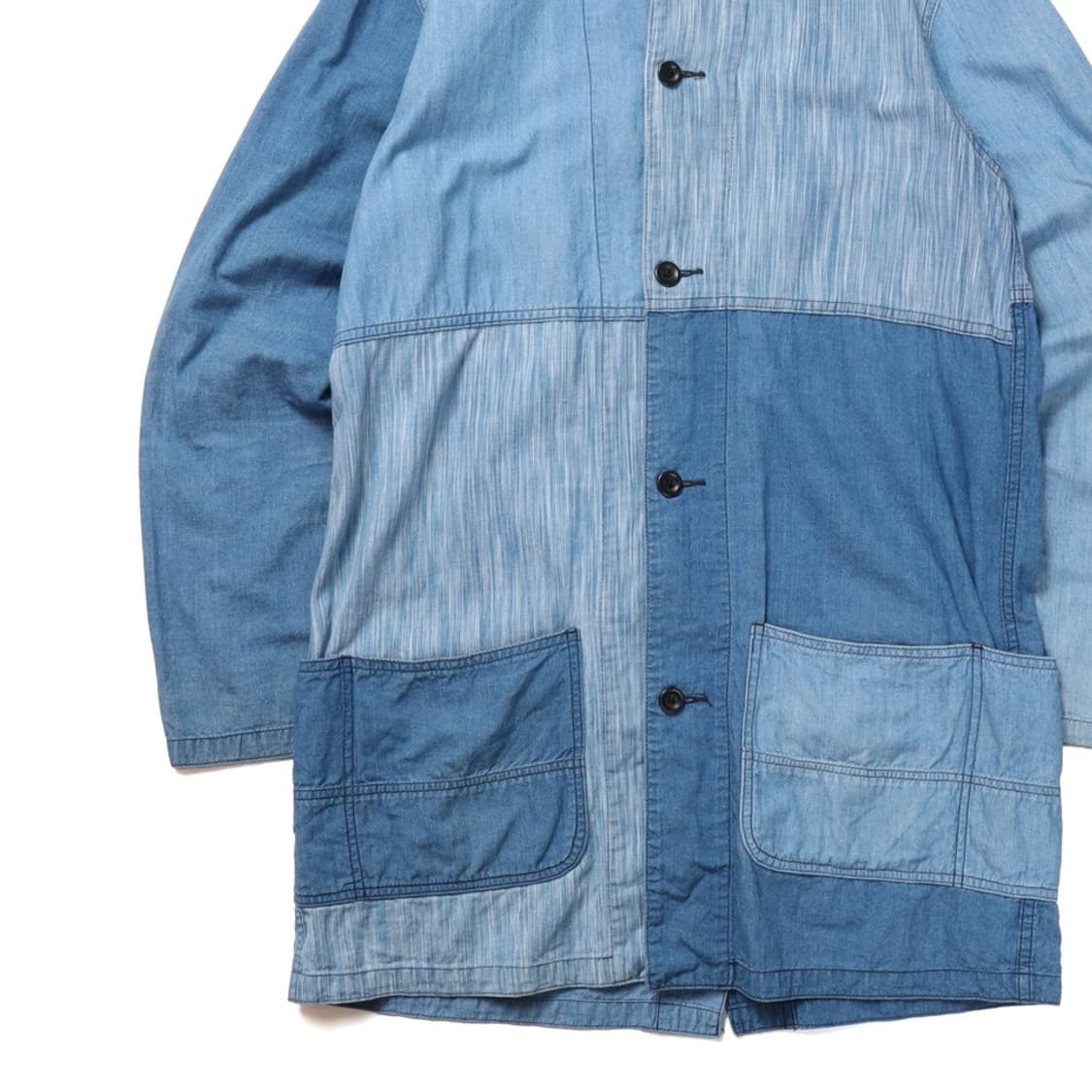 Fdntl Denim Patch Work Jacket 
 상품이미지3